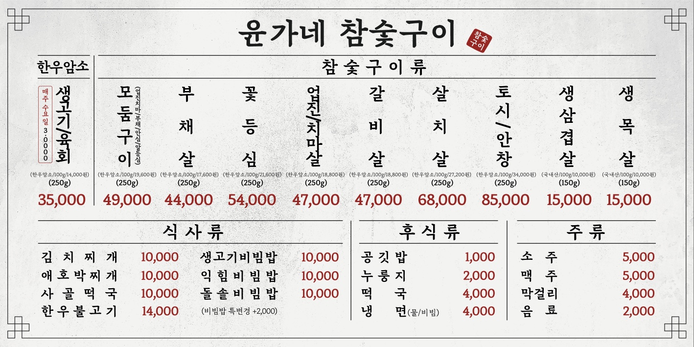 윤가네참숯구이