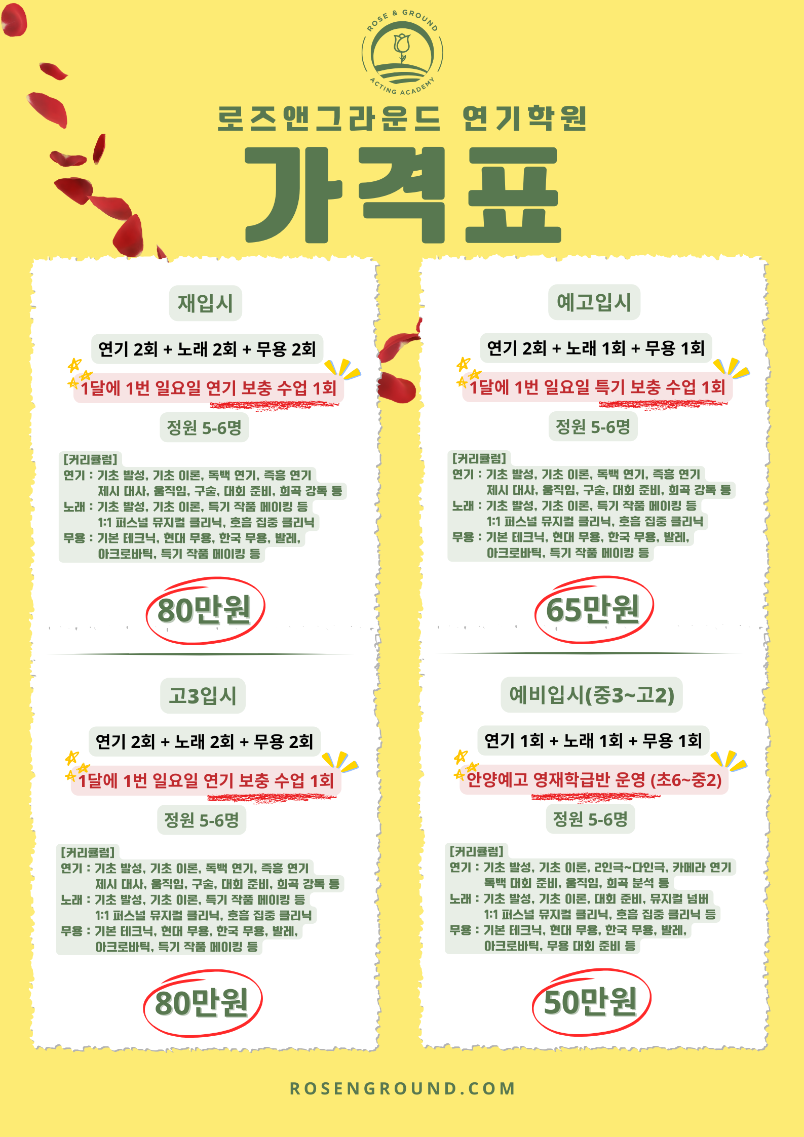 로즈앤그라운드 연기학원