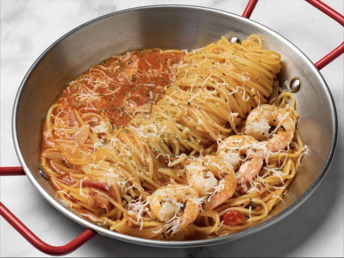 핫쉬림프 토마토 파스타