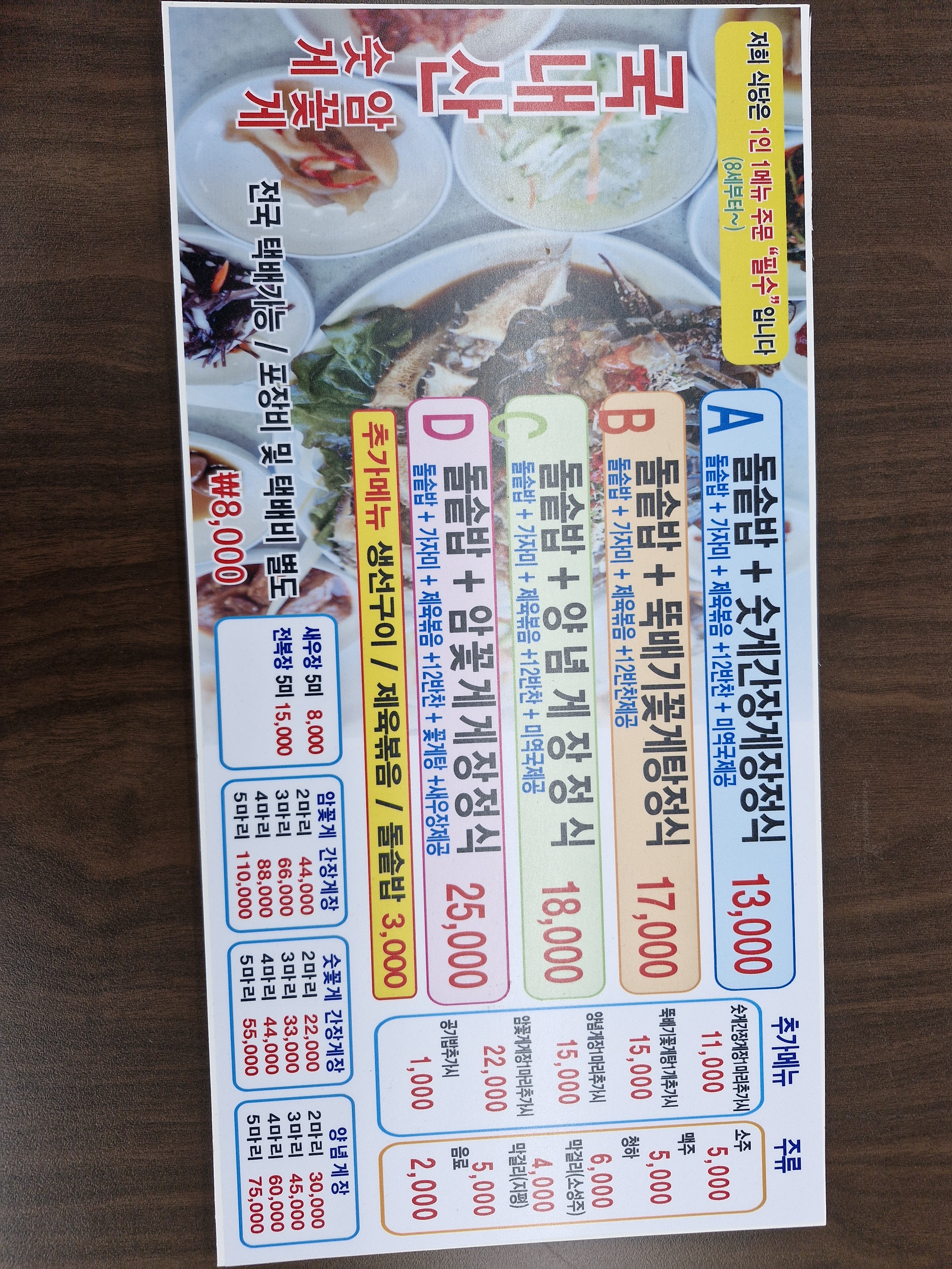 풍년미가 게장정식