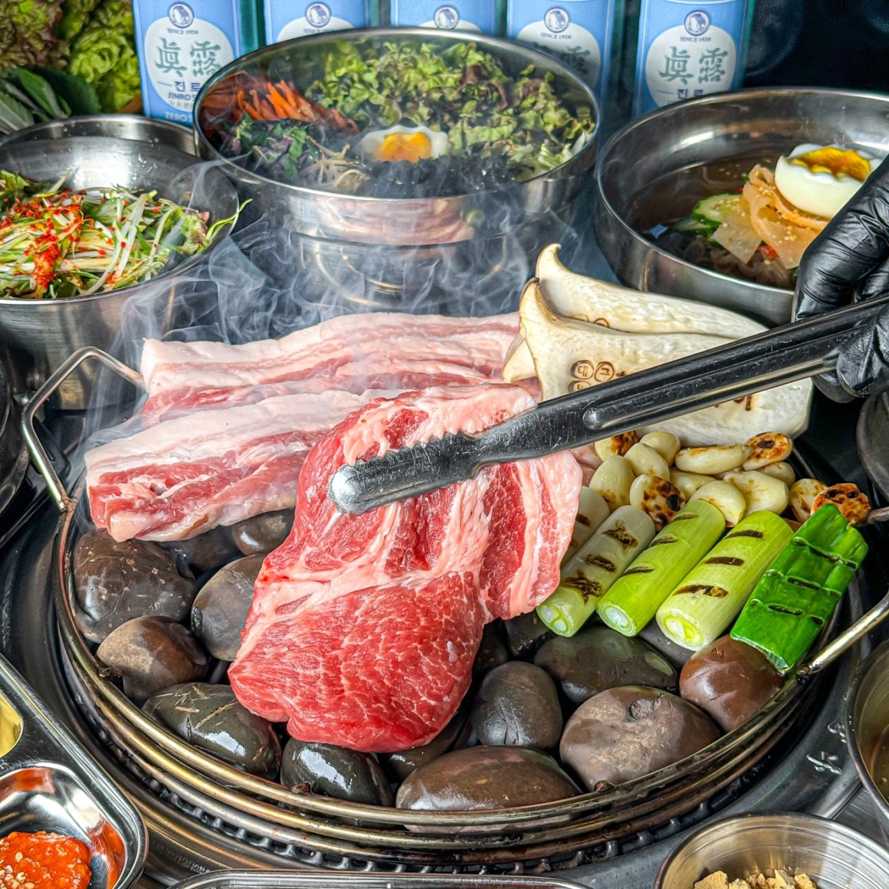 철길자갈구이