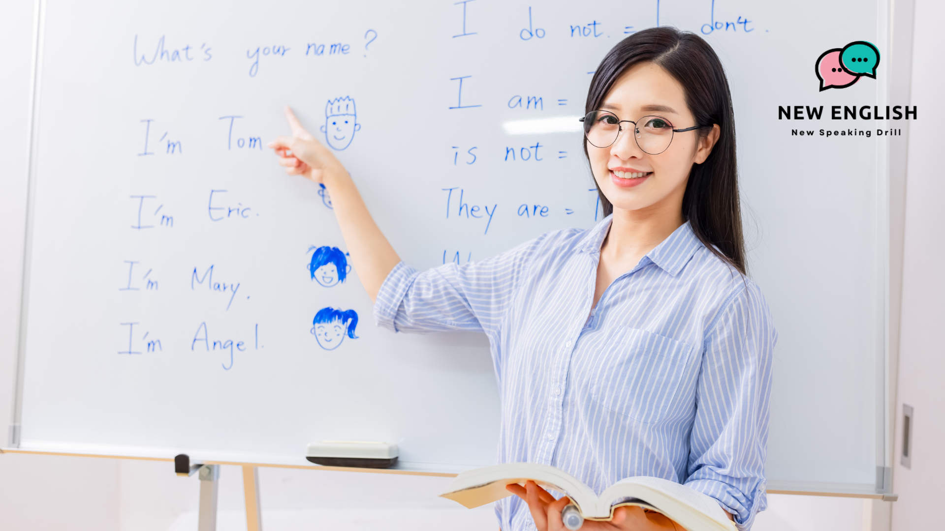 뉴 잉글리쉬 원어민 스피킹 이미지