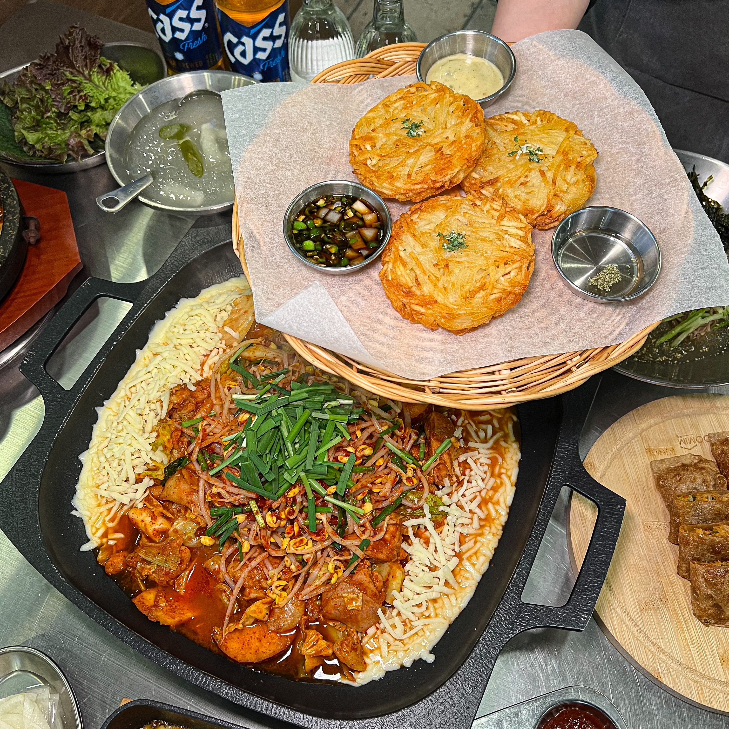 나라구한닭 정통닭갈비 내부 또는 관련 모습