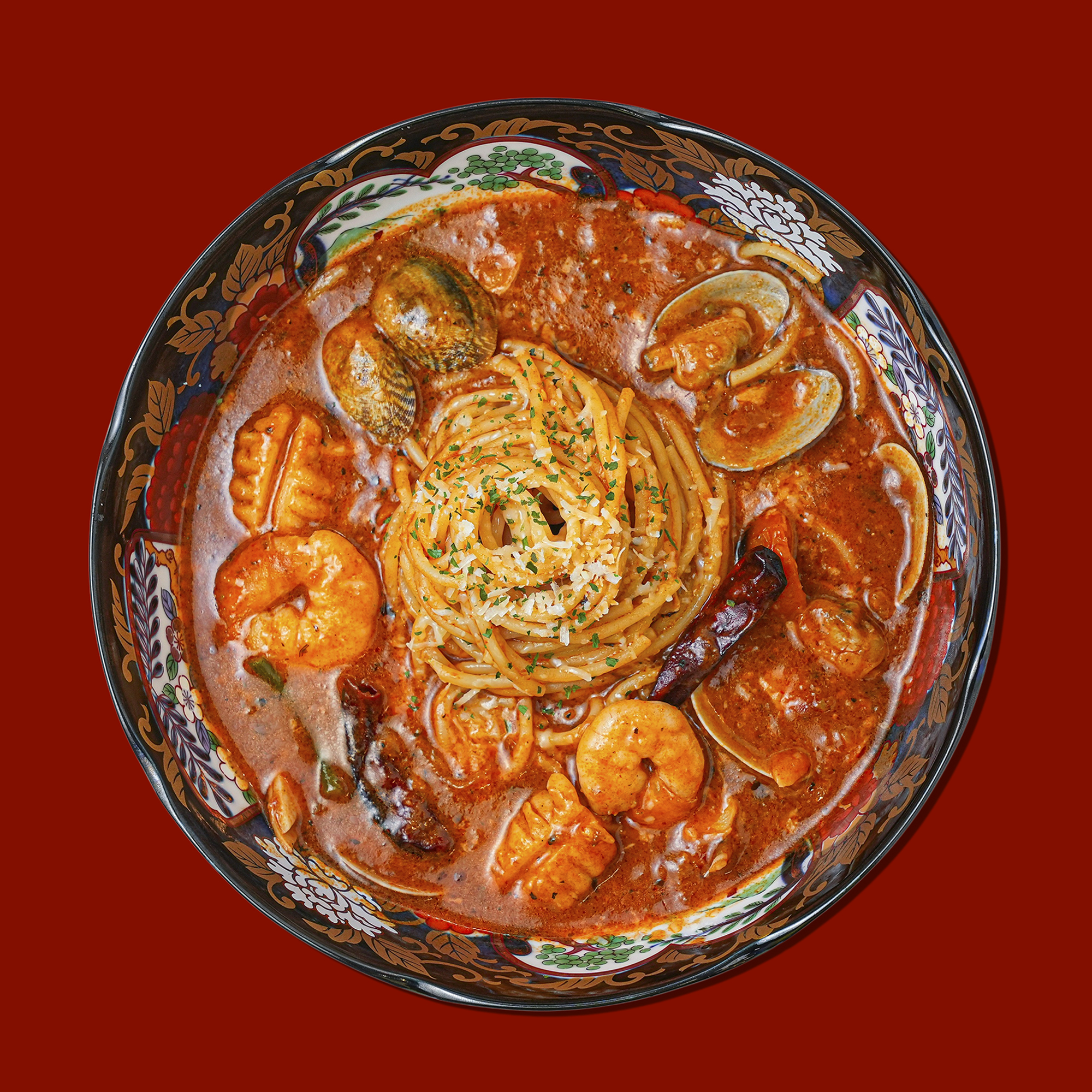 해산물 토마토 해장파스타
