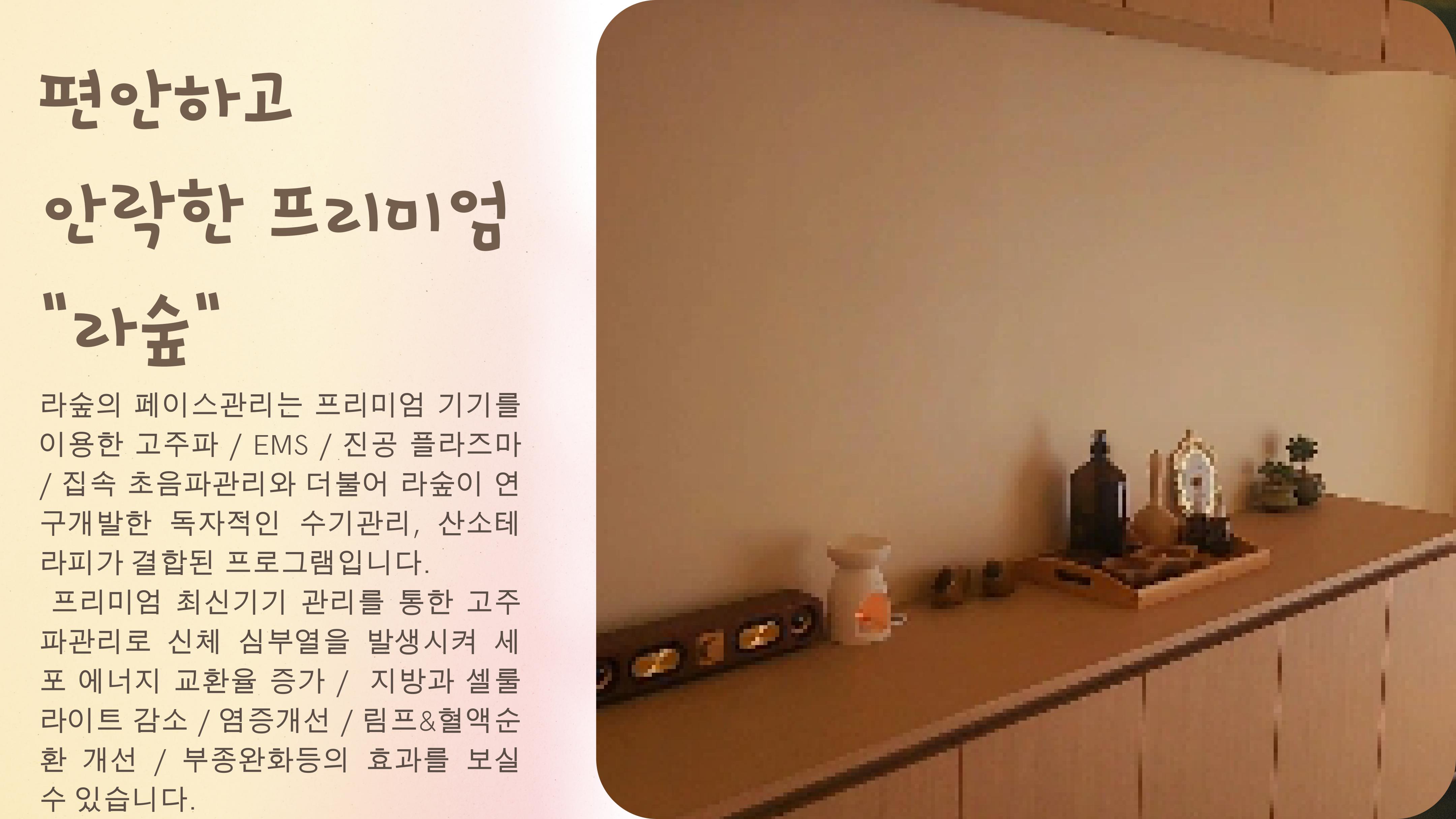 라숲 스킨앤바디스파