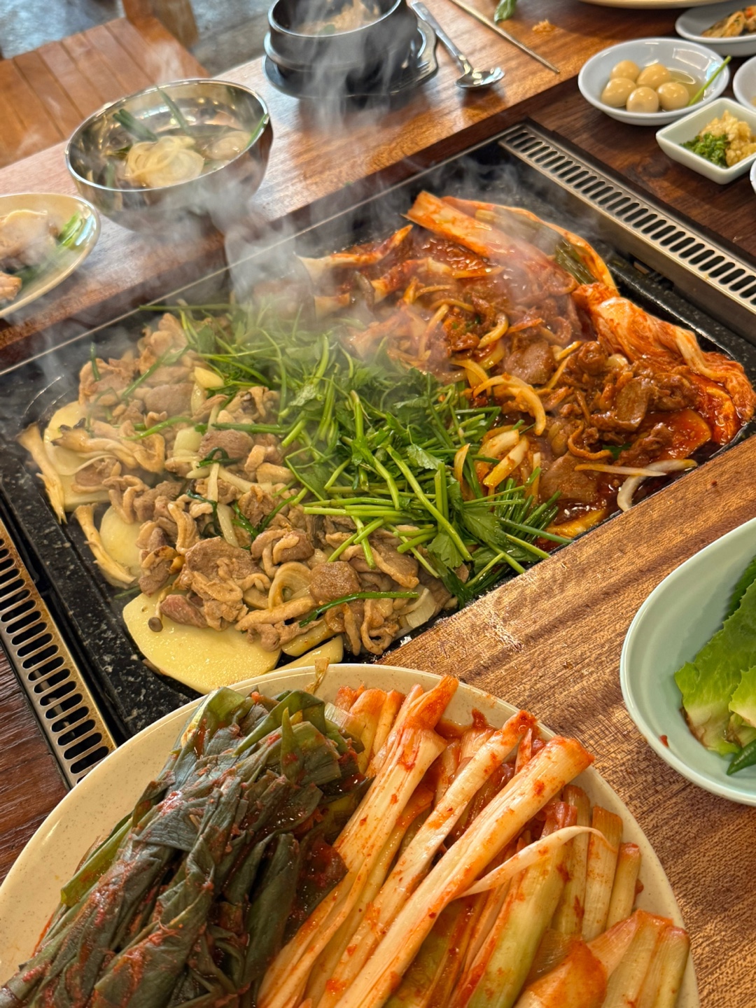 주물럭+로스반반 중 (2인)