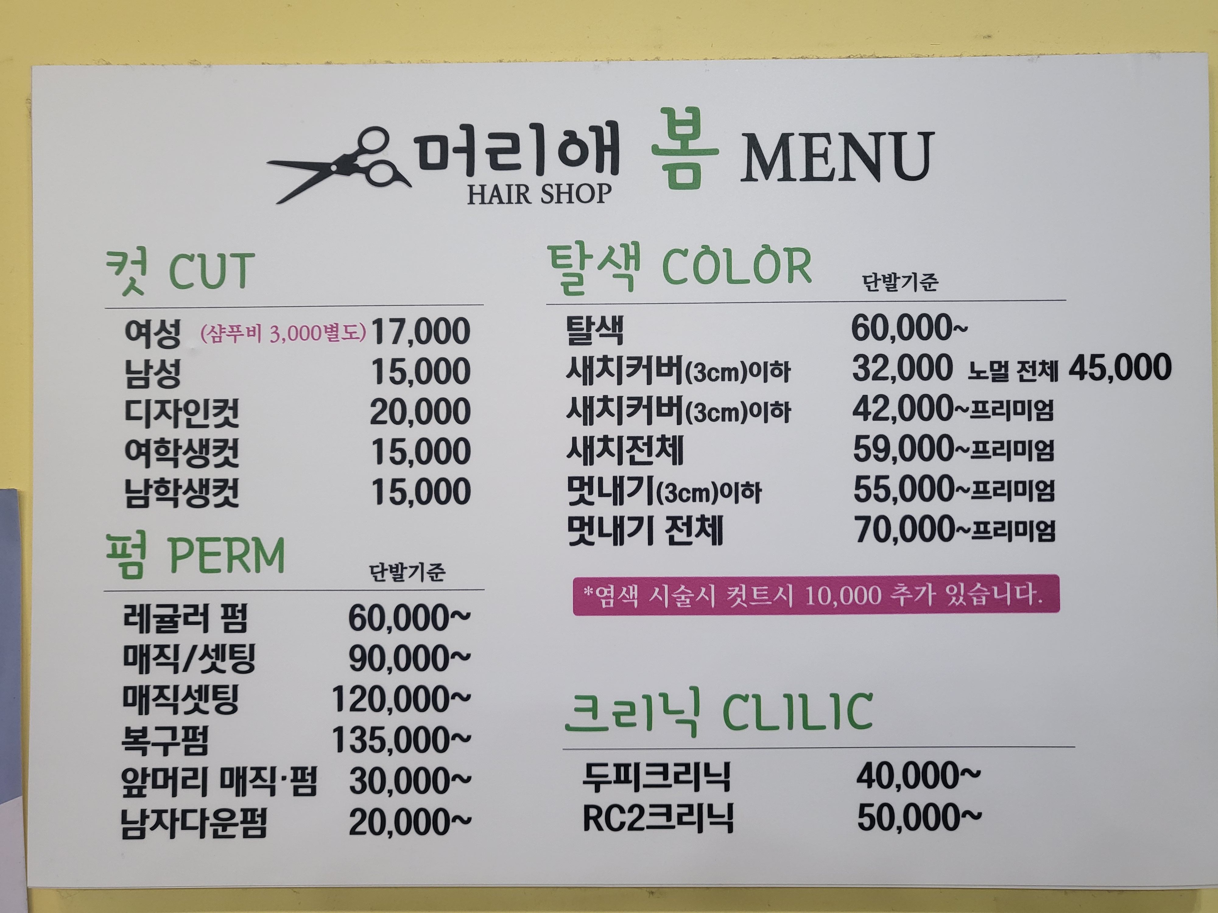 머리애봄