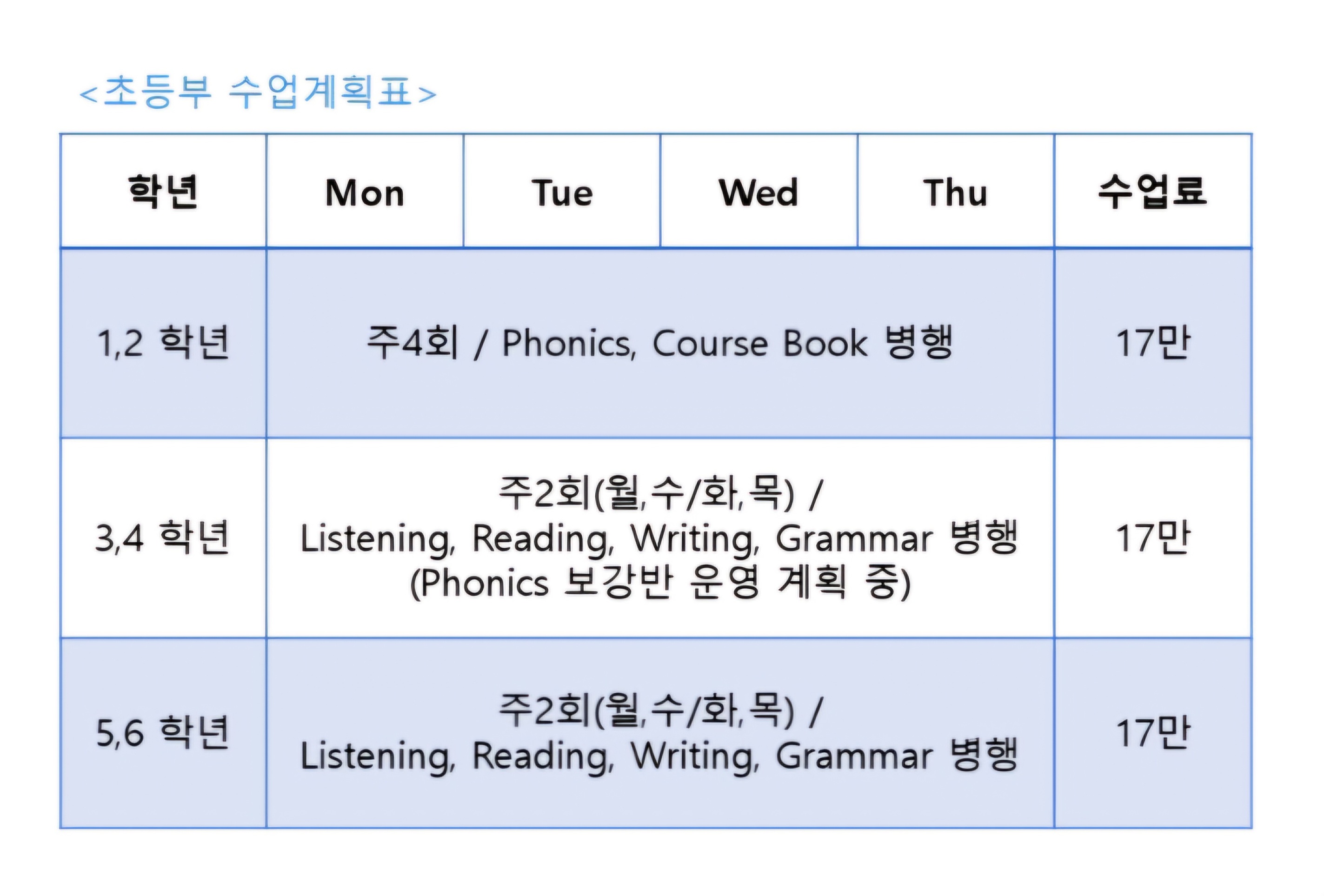 스텝업 영어 교습소