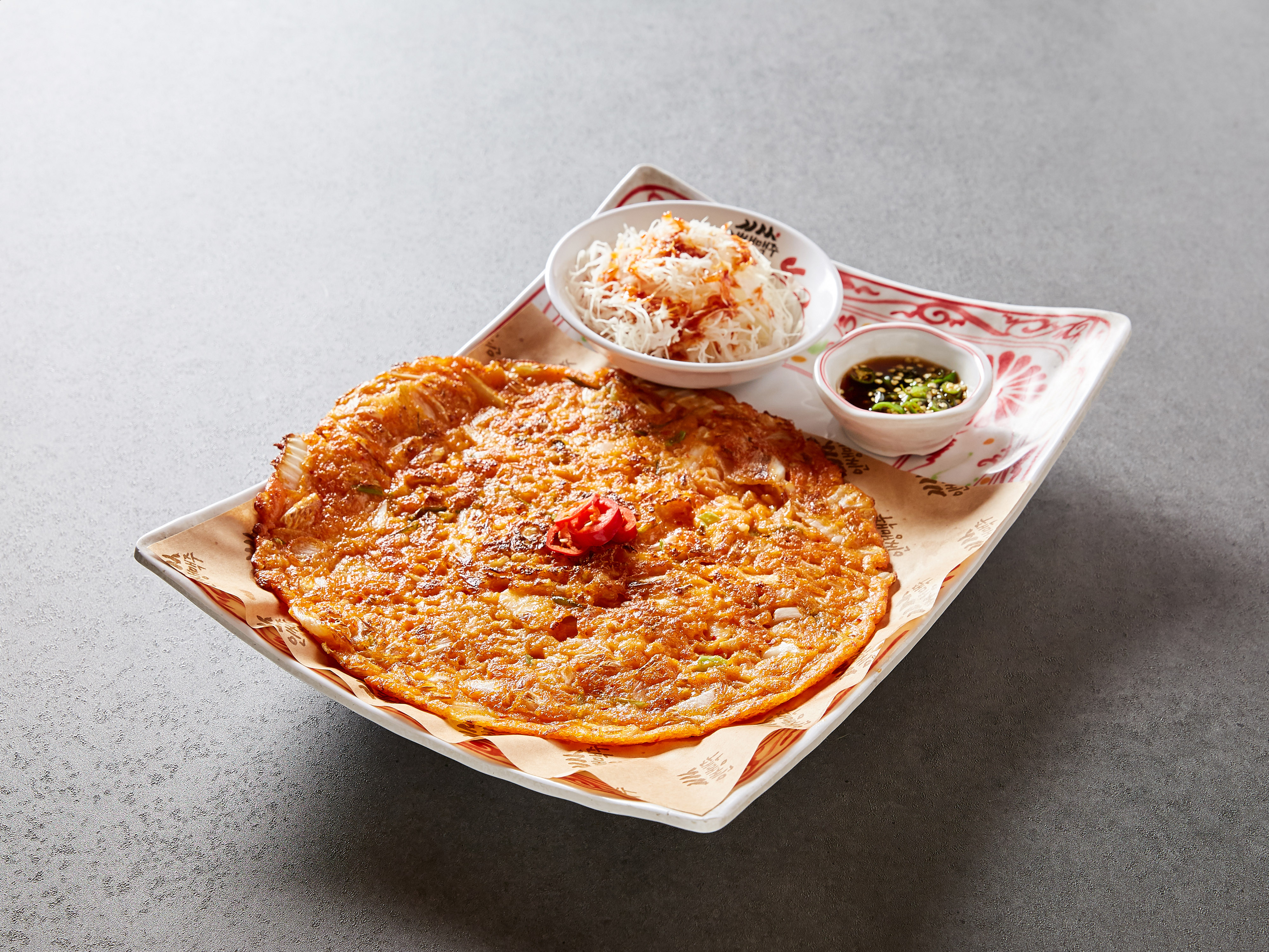 바삭 김치전