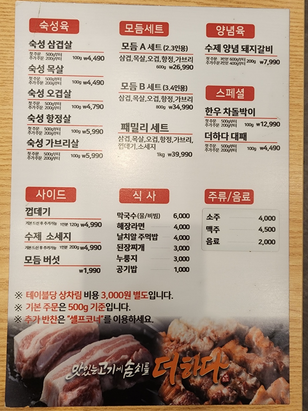 맛있는고기에솜씨를더하다평리점