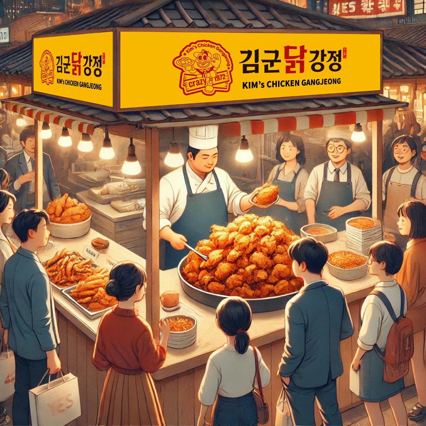 김군닭강정 본점