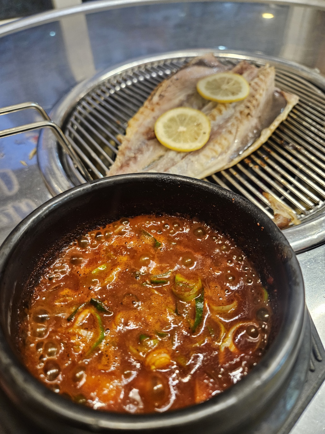 new) 땡초 고등어 연탄구이
