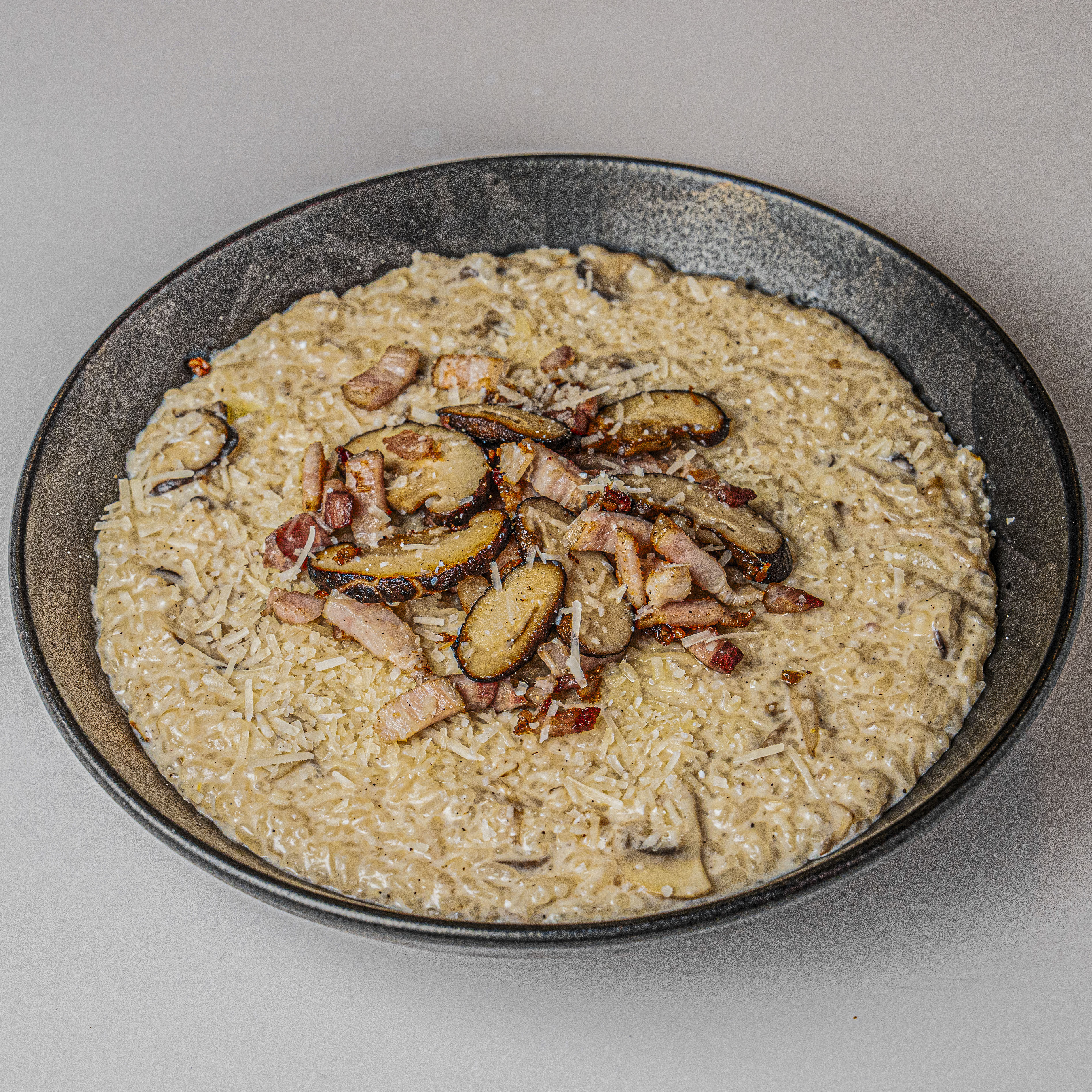 New York Mushroom Cream Risotto