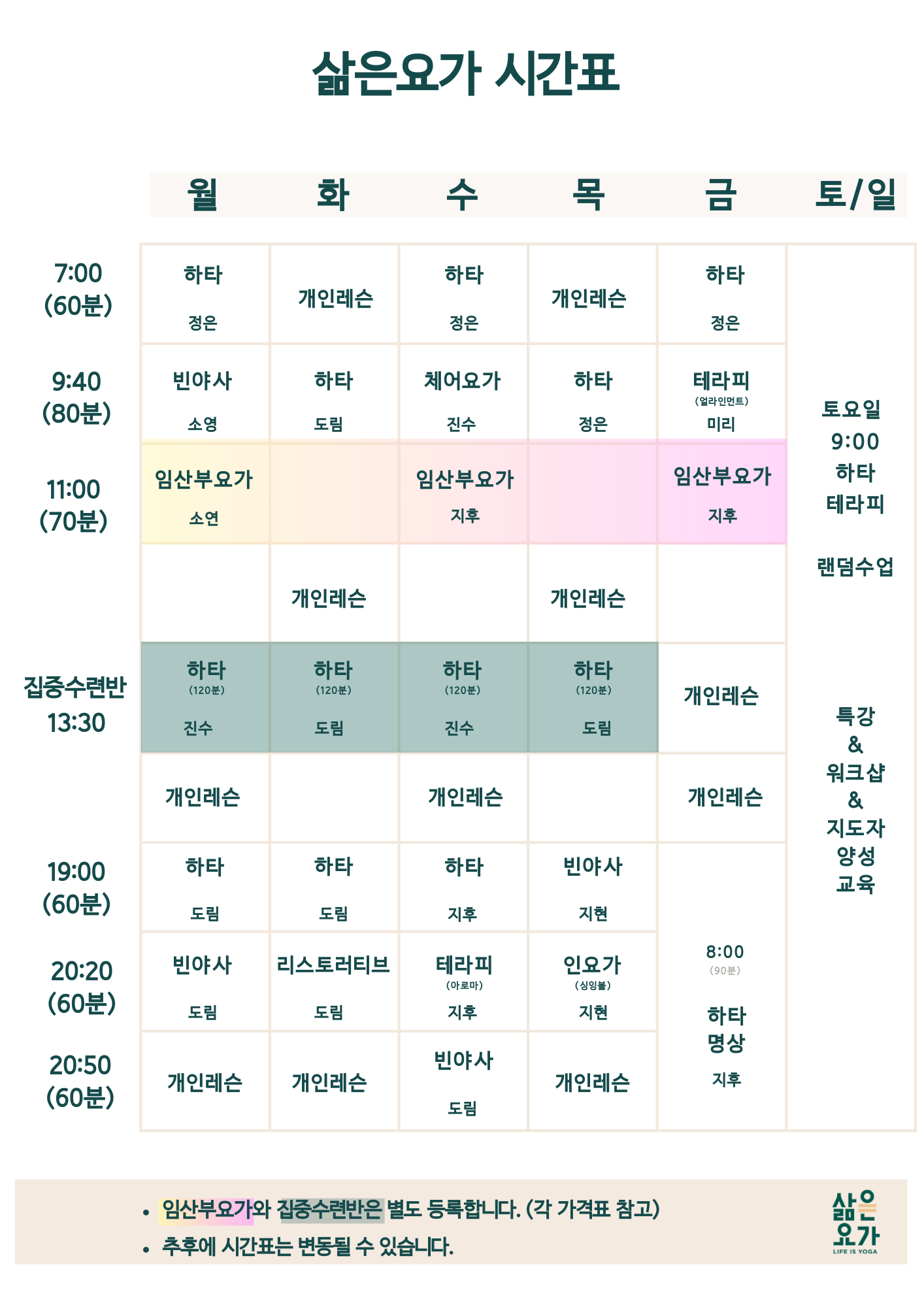 삶은요가