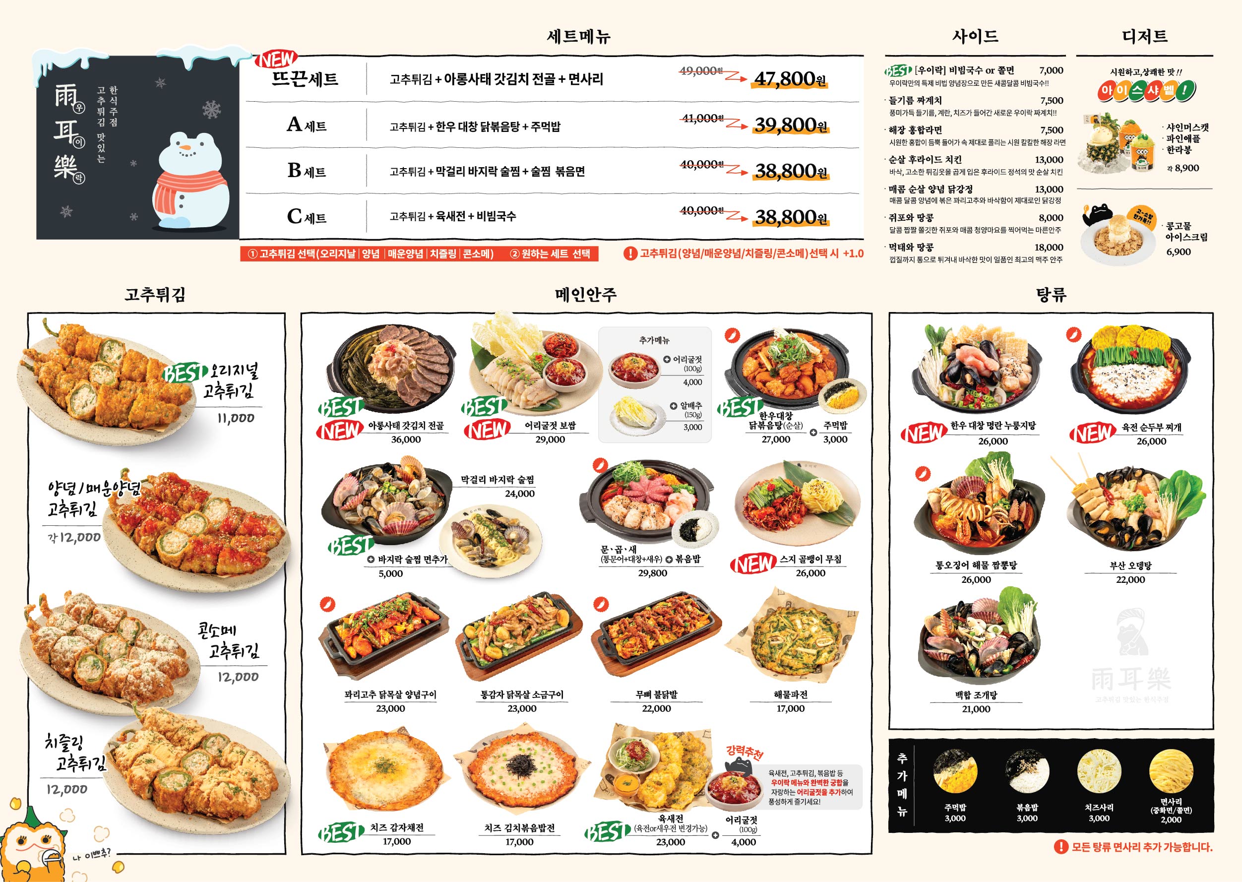 우이락 첨단점