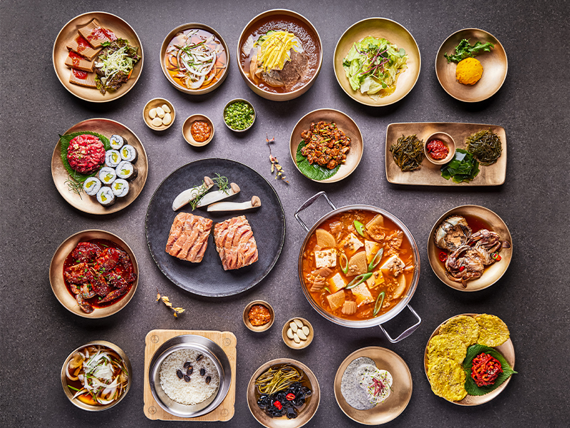 갈비 진찬