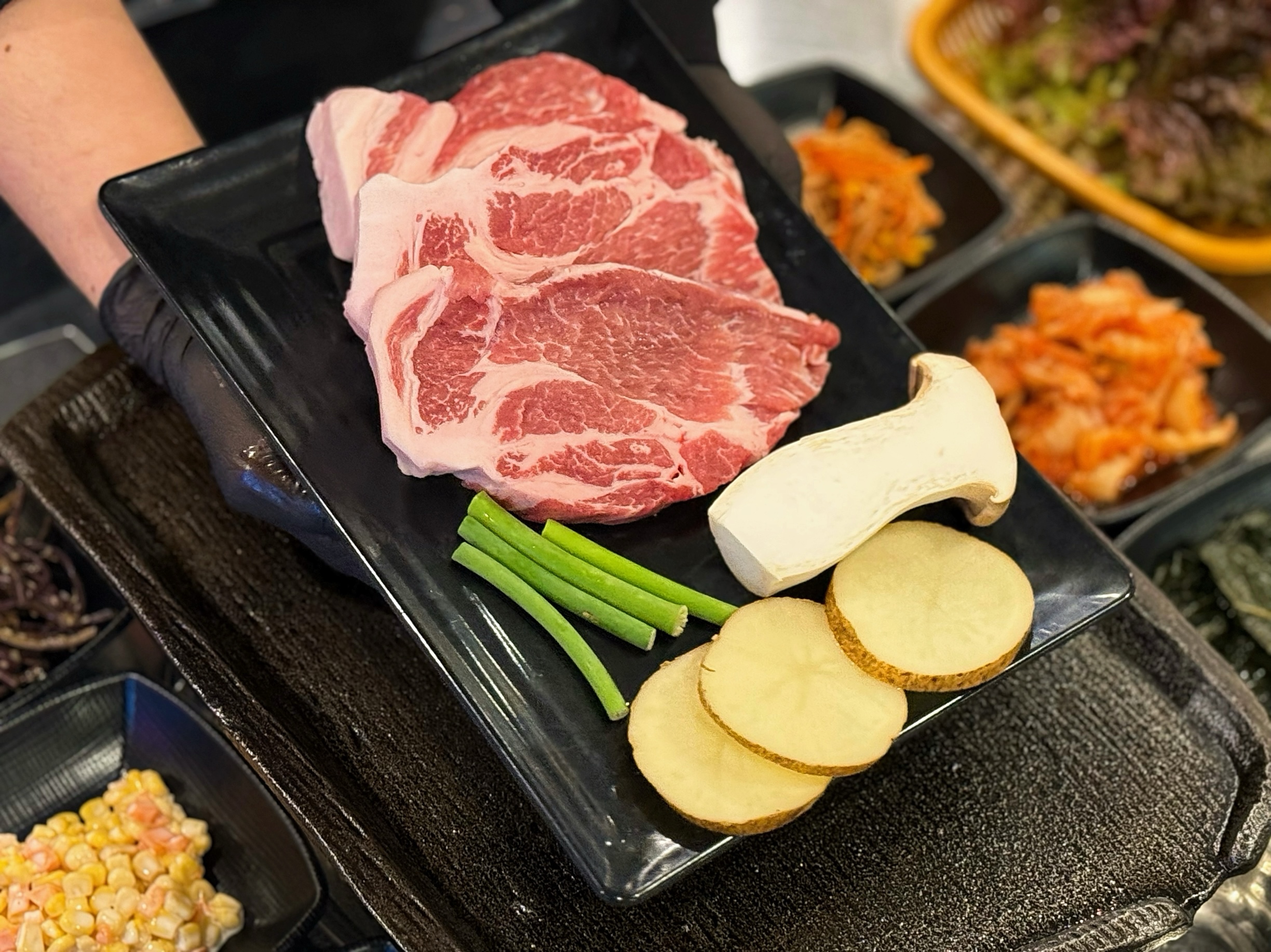 목살