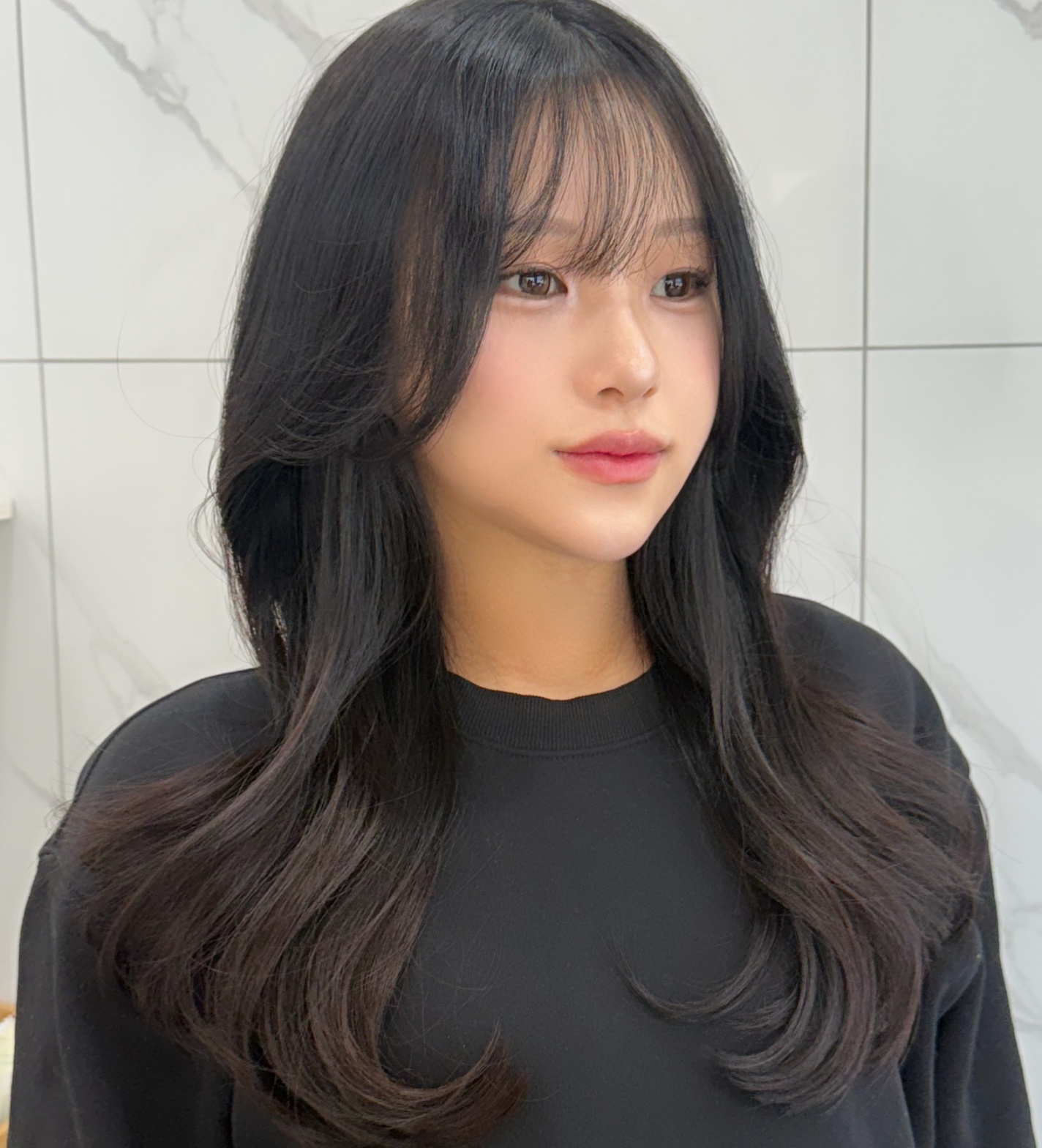 리안헤어 서구청역점 내부 또는 관련 모습