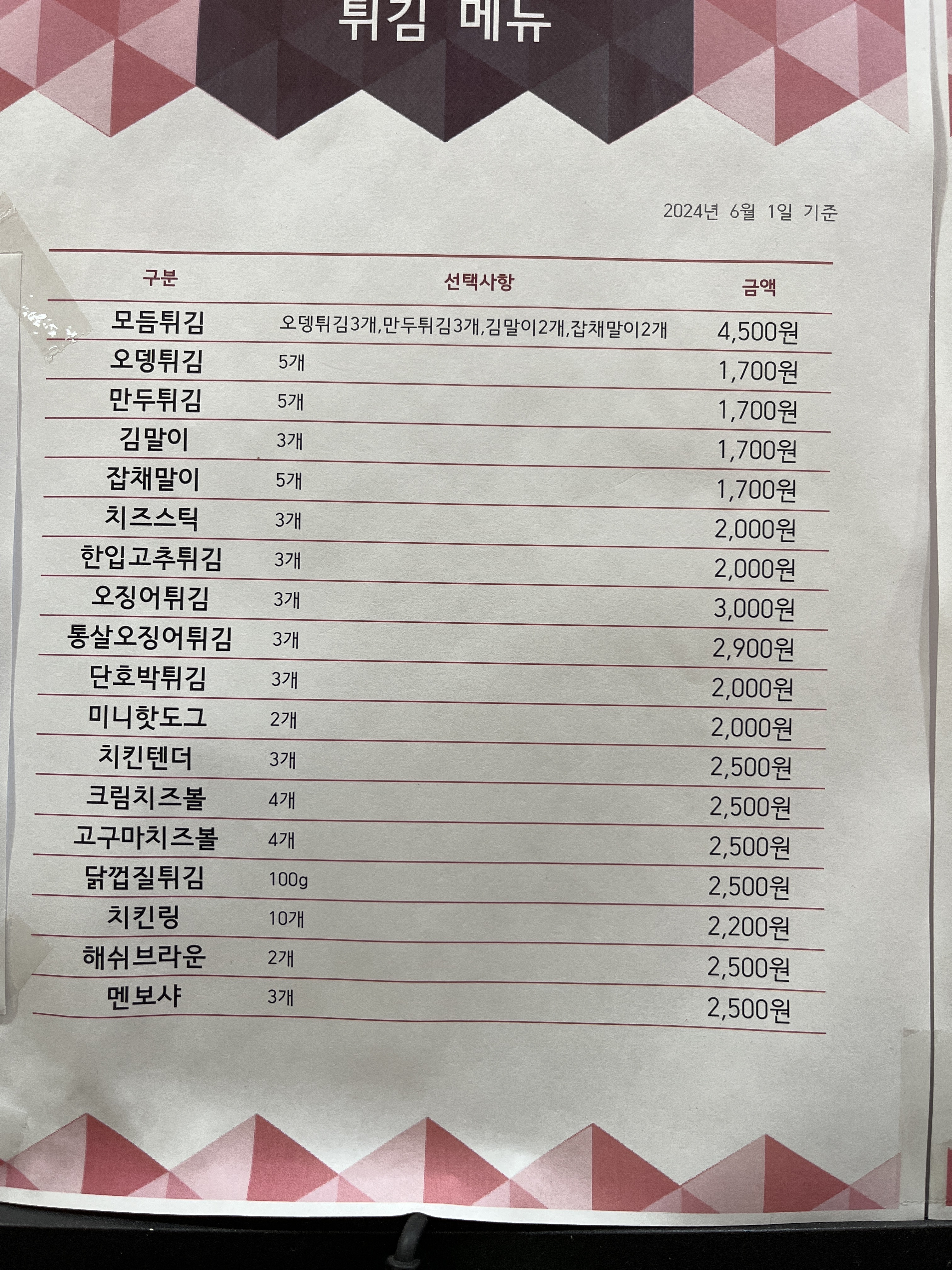 신전떡볶이 쌍용동나사렛대점