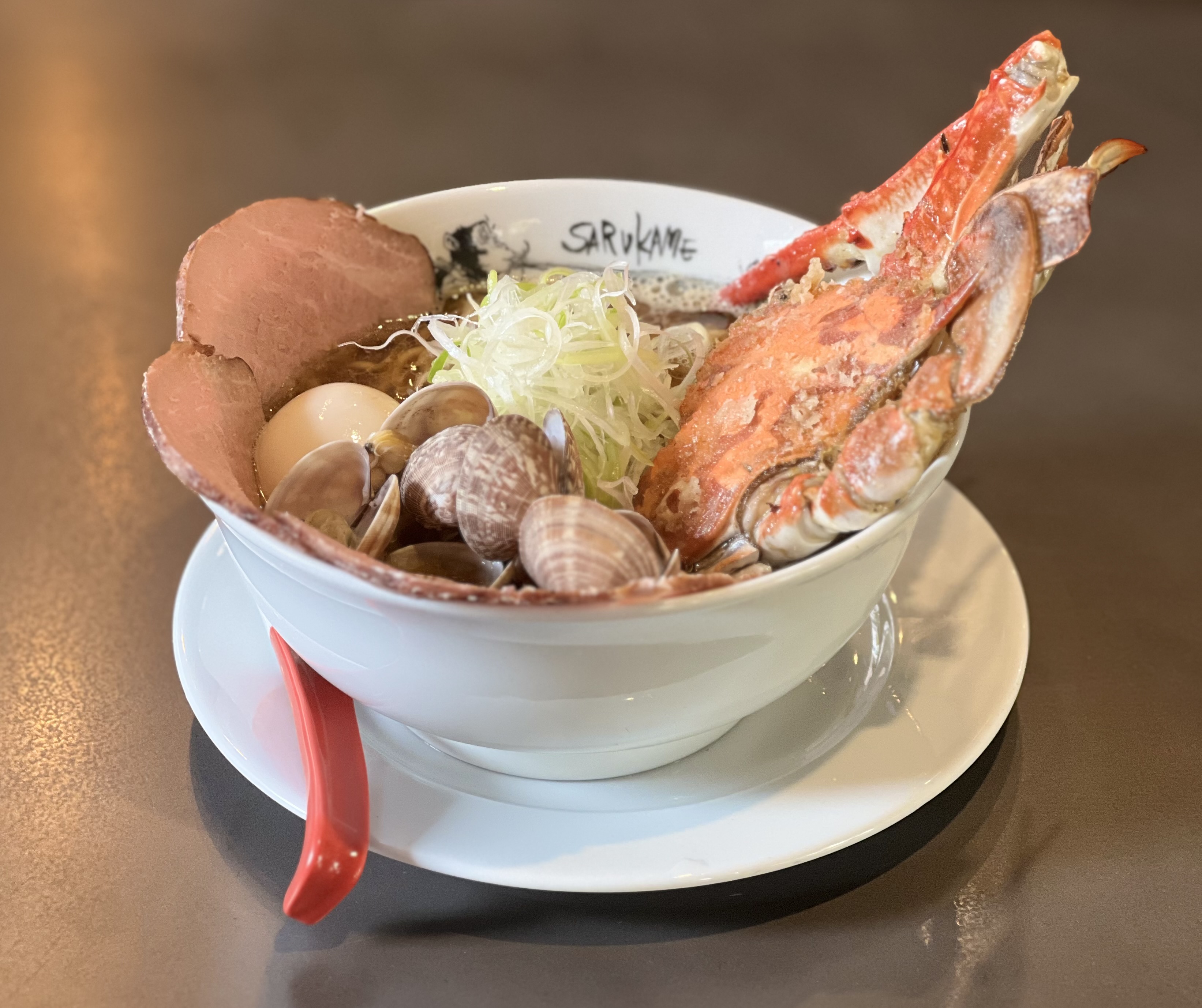 꽃게 바지락 라멘