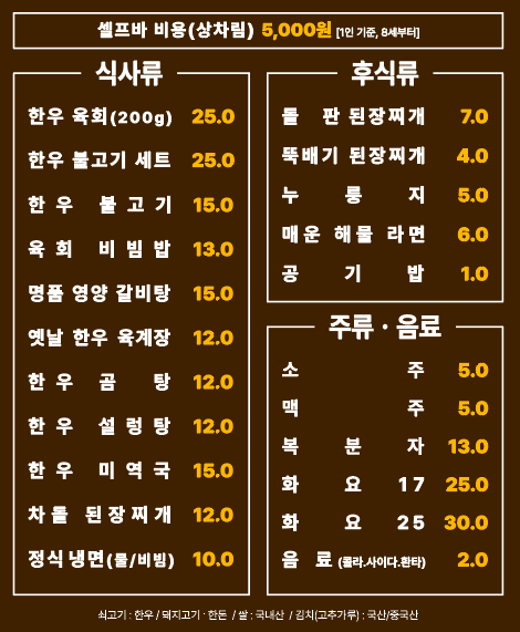 고깃집 호운정