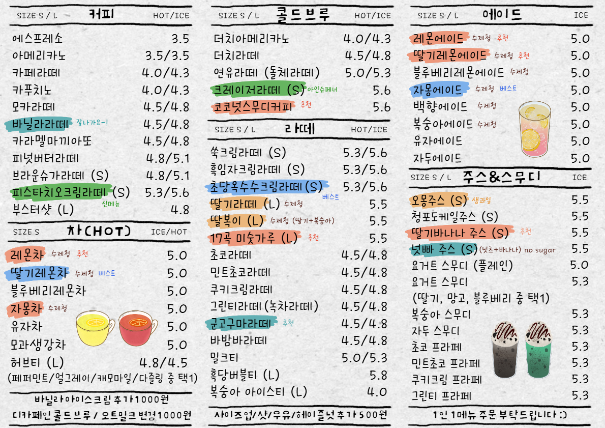 크레이저커피 안산신길점