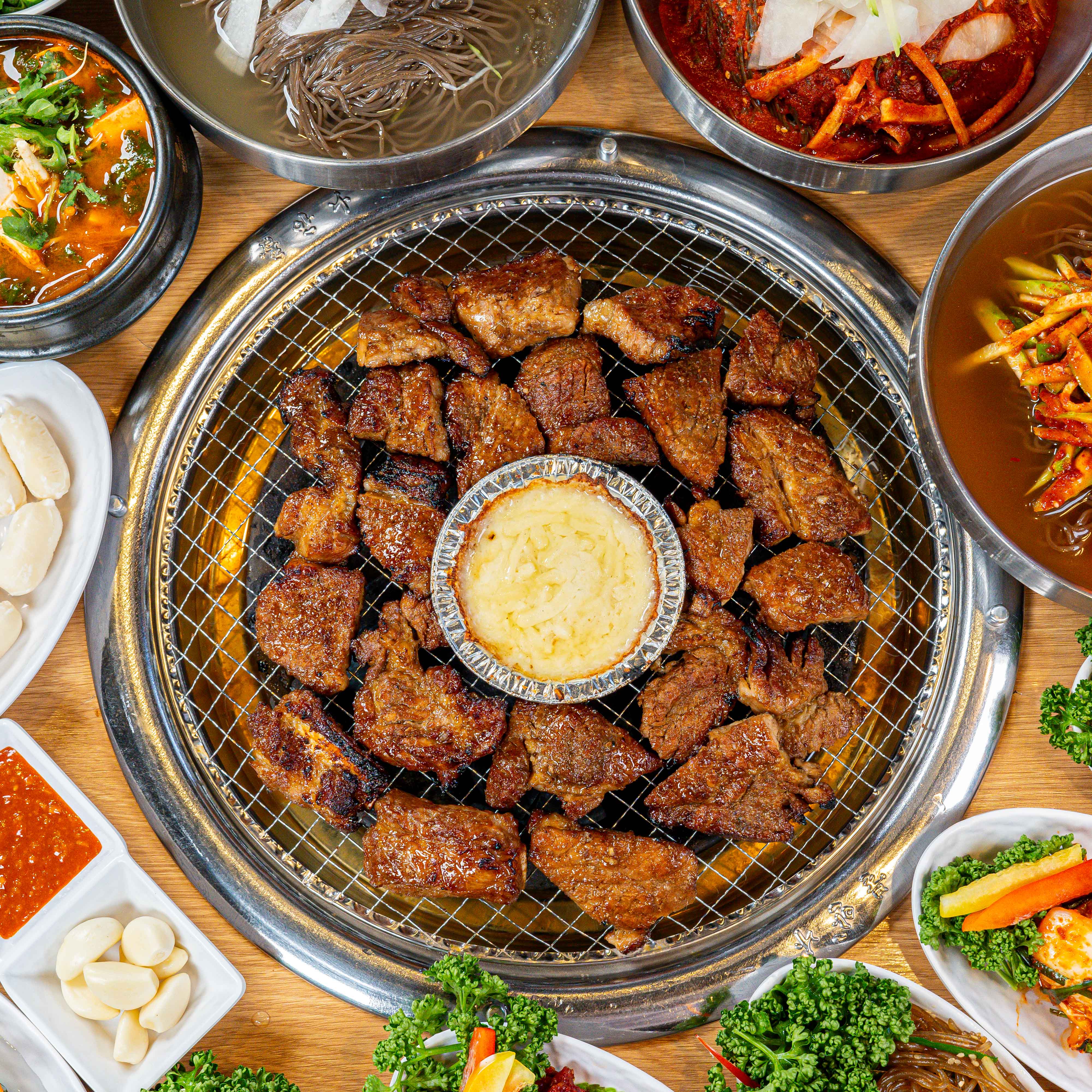 사랑채 숯불갈비 고읍점