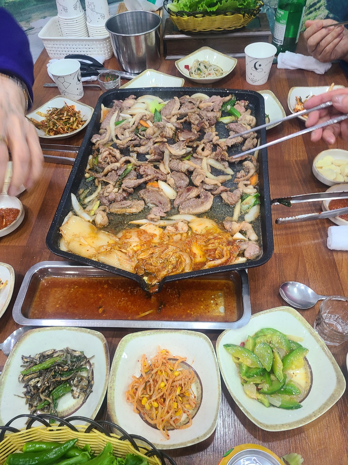 이모네삼겹살과닭도리탕