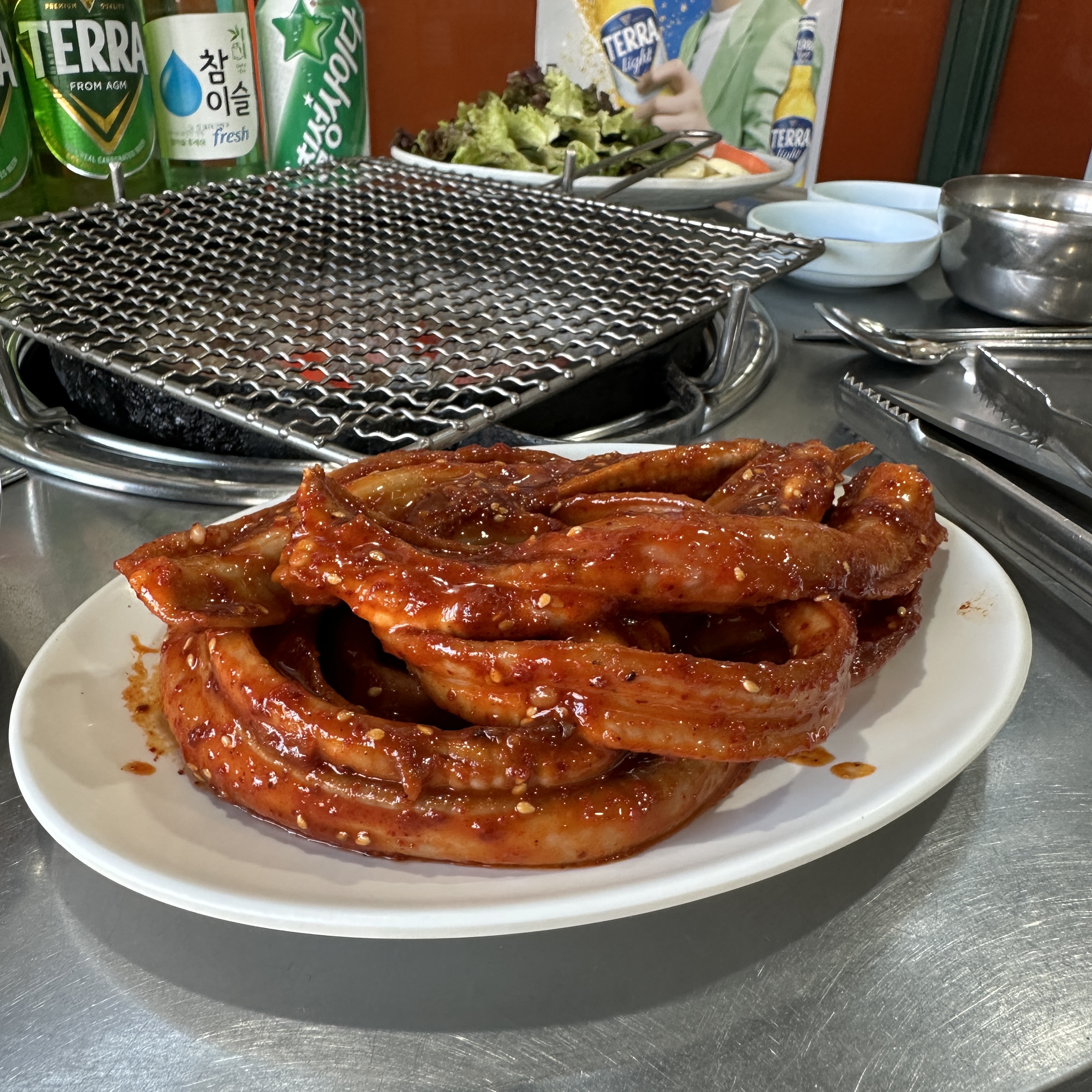 꼼사모꼼장어숯불구이