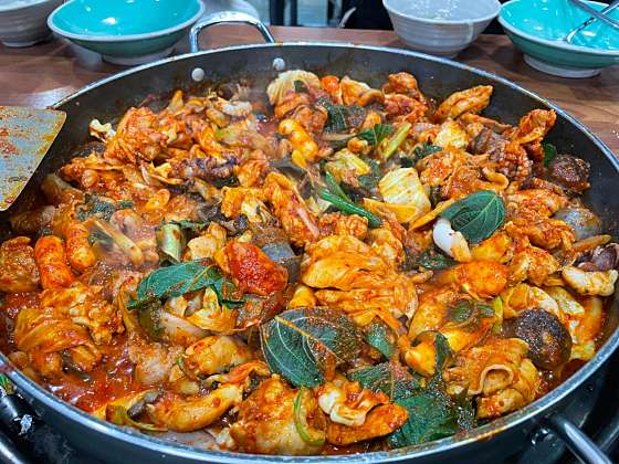 육해공 한판 닭갈비