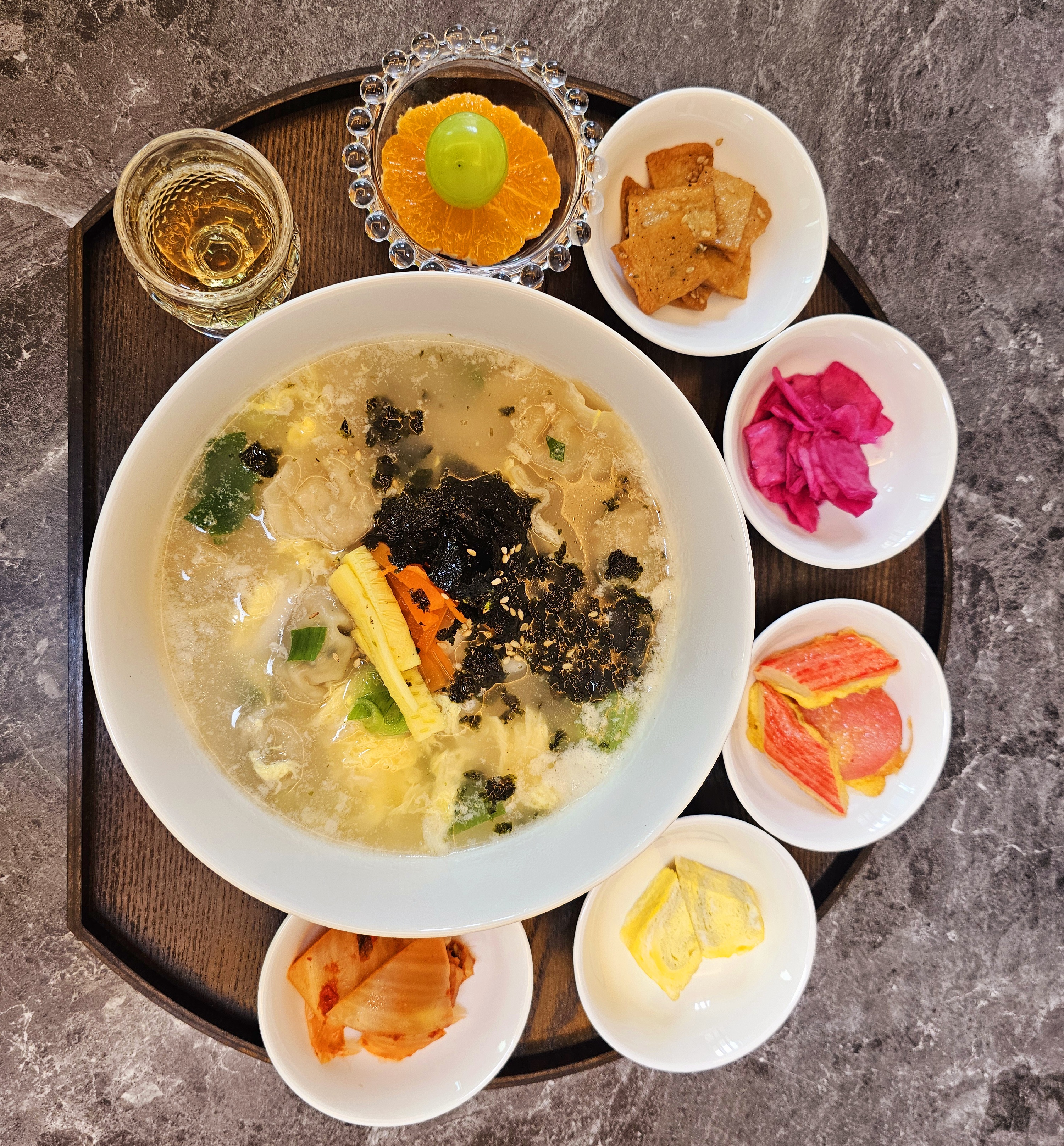떡만두국 정식