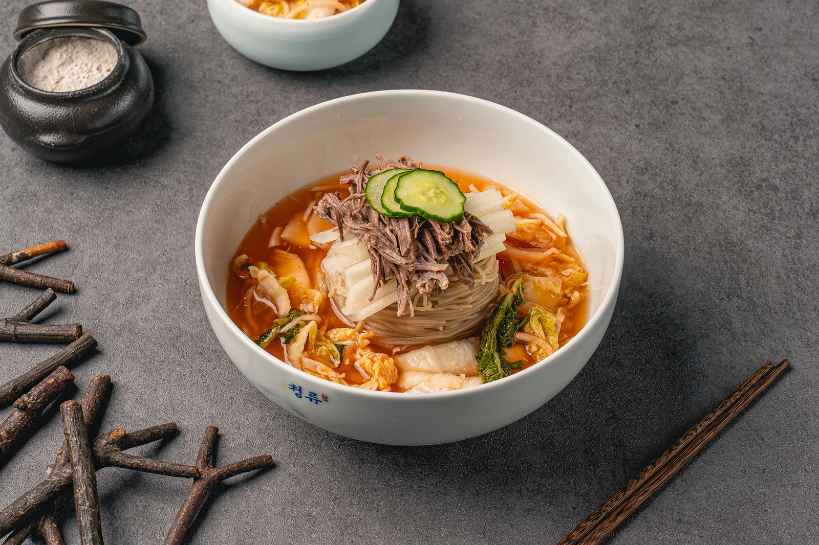 이북식 수제 김치말이 냉면