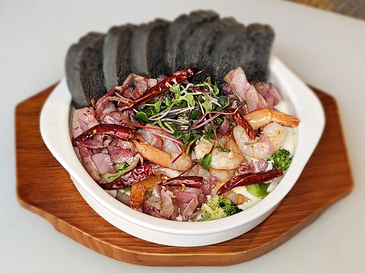 매콤 크림감바스