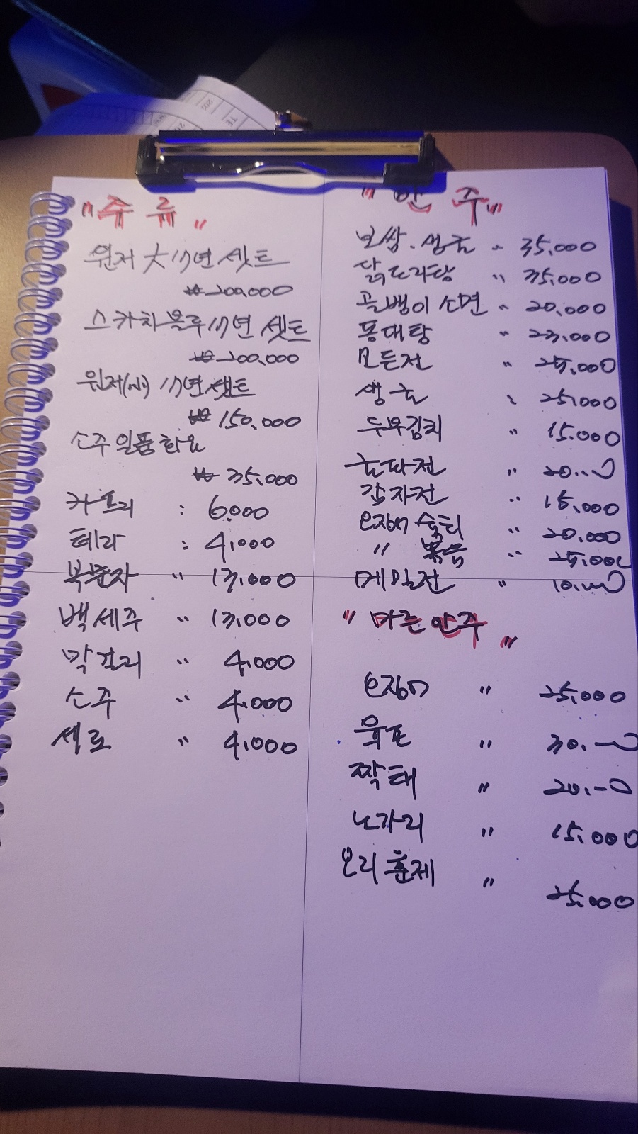전통민속주점