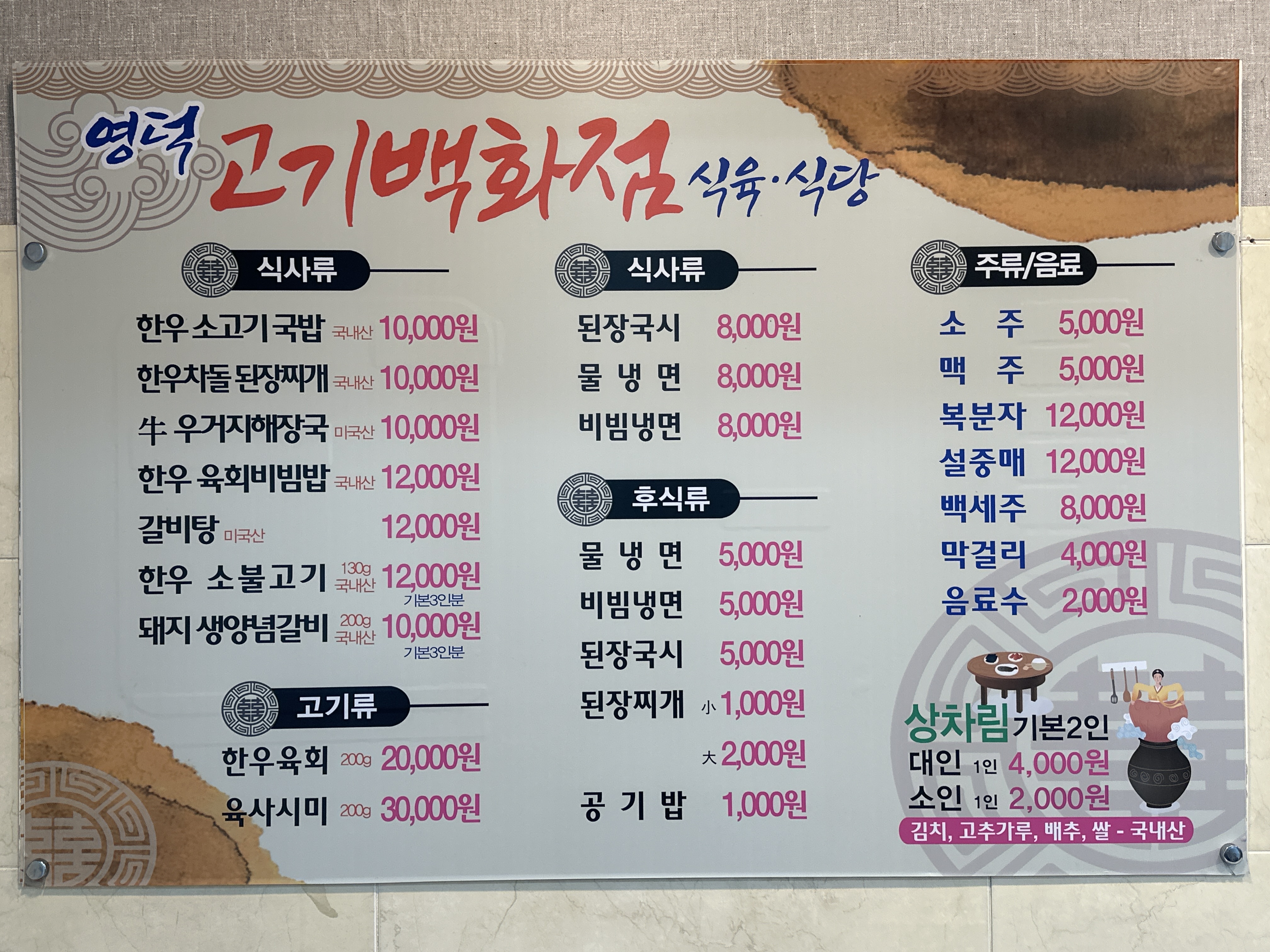 고기백화점