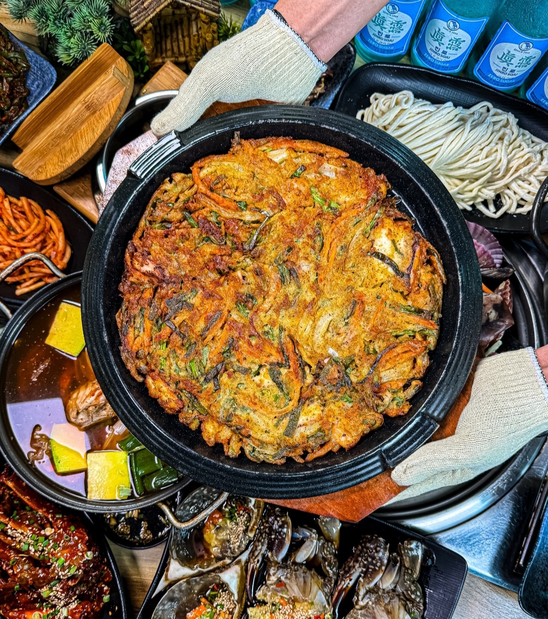 황금손칼국수 간장게장 대부도 본점