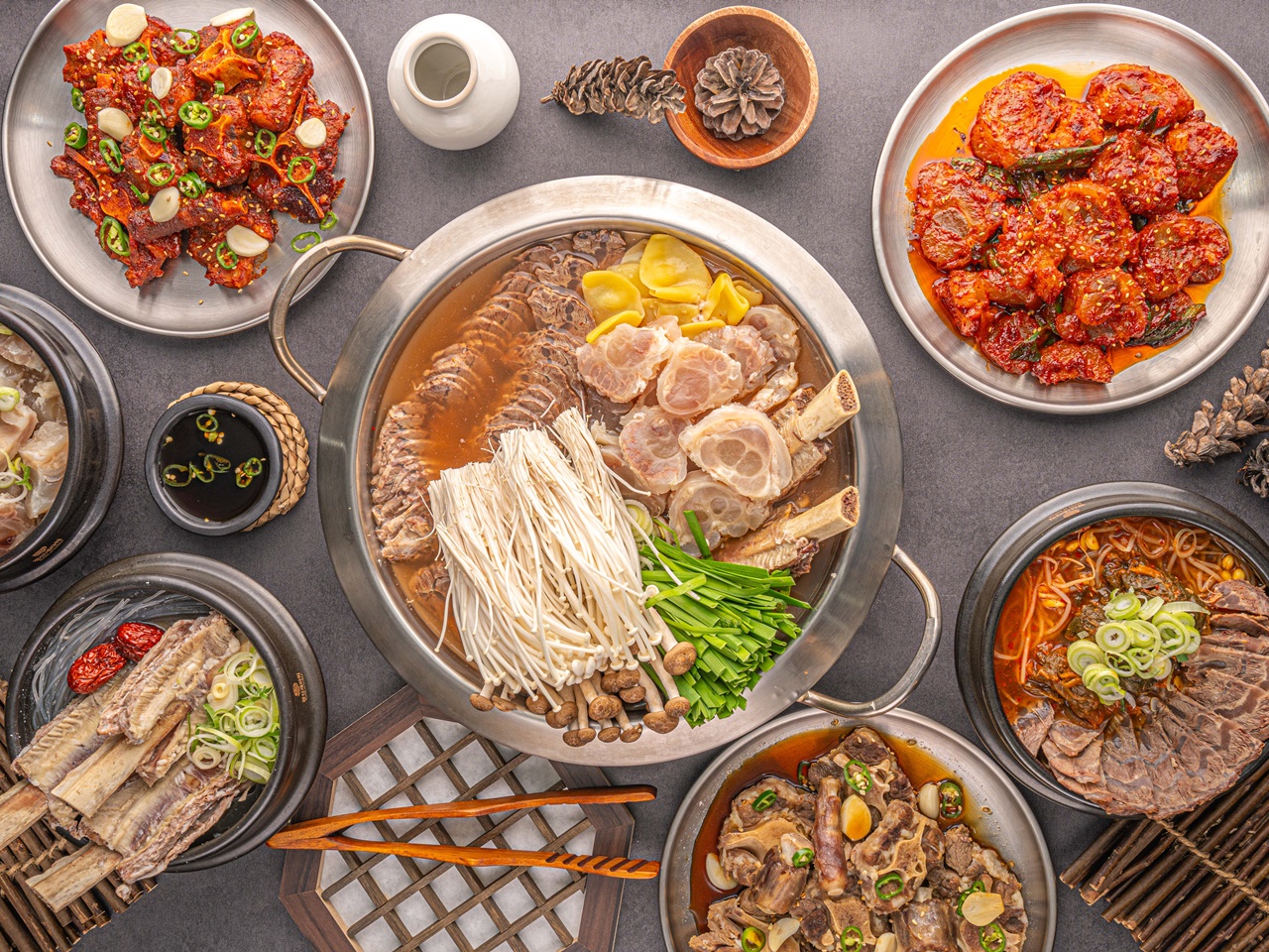 수육 한상