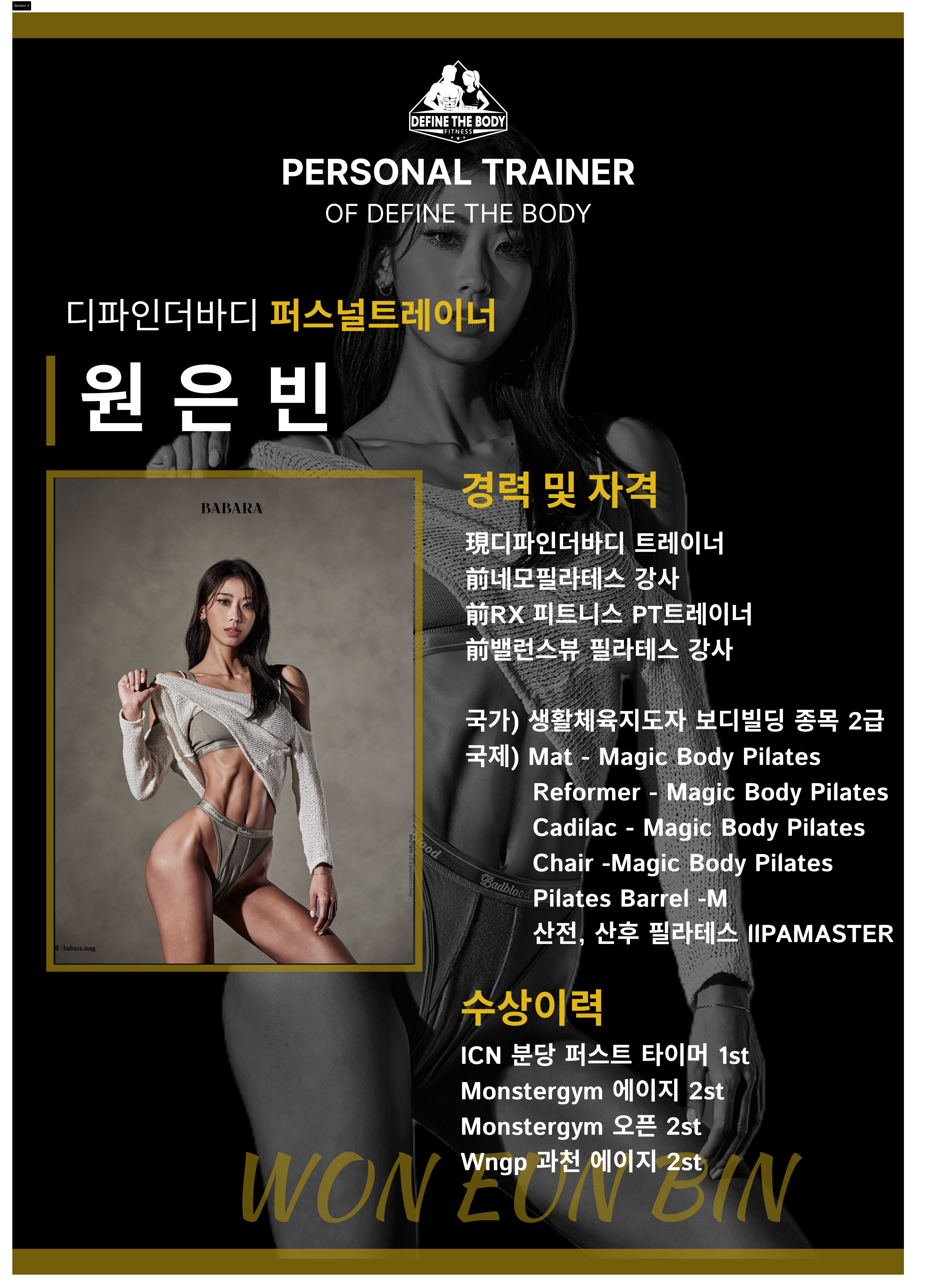 디파인더바디짐