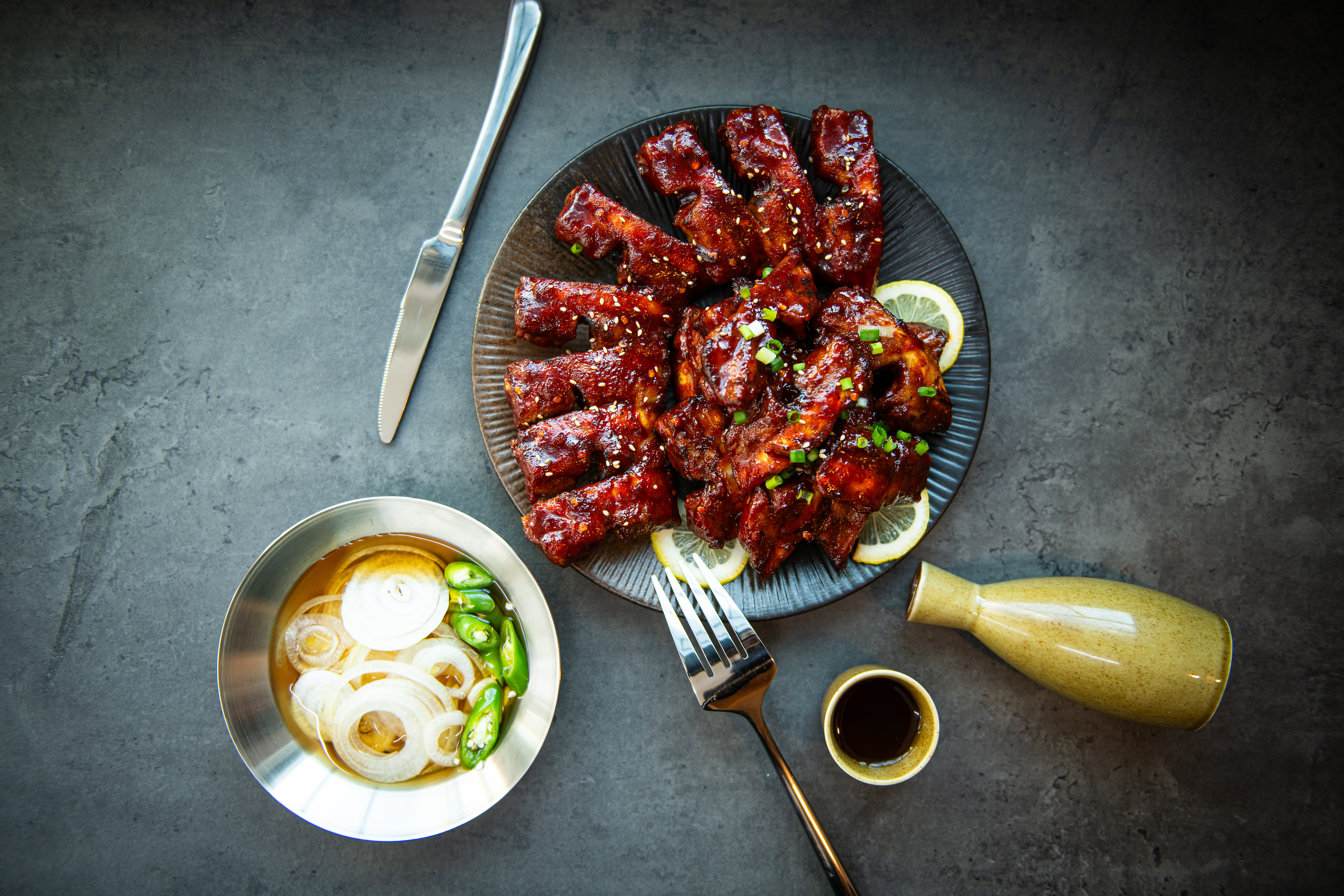 숯불쪽갈비 개미식당 인천석남점