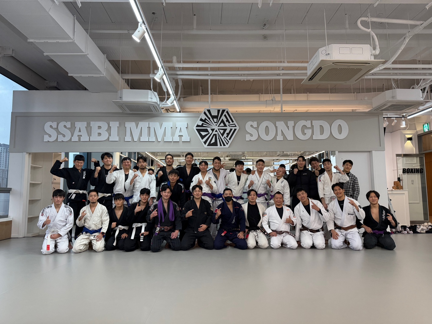 인천 연수구 하모니로 복싱체육관 싸비 복싱 주짓수 MMA 내부 모습 2