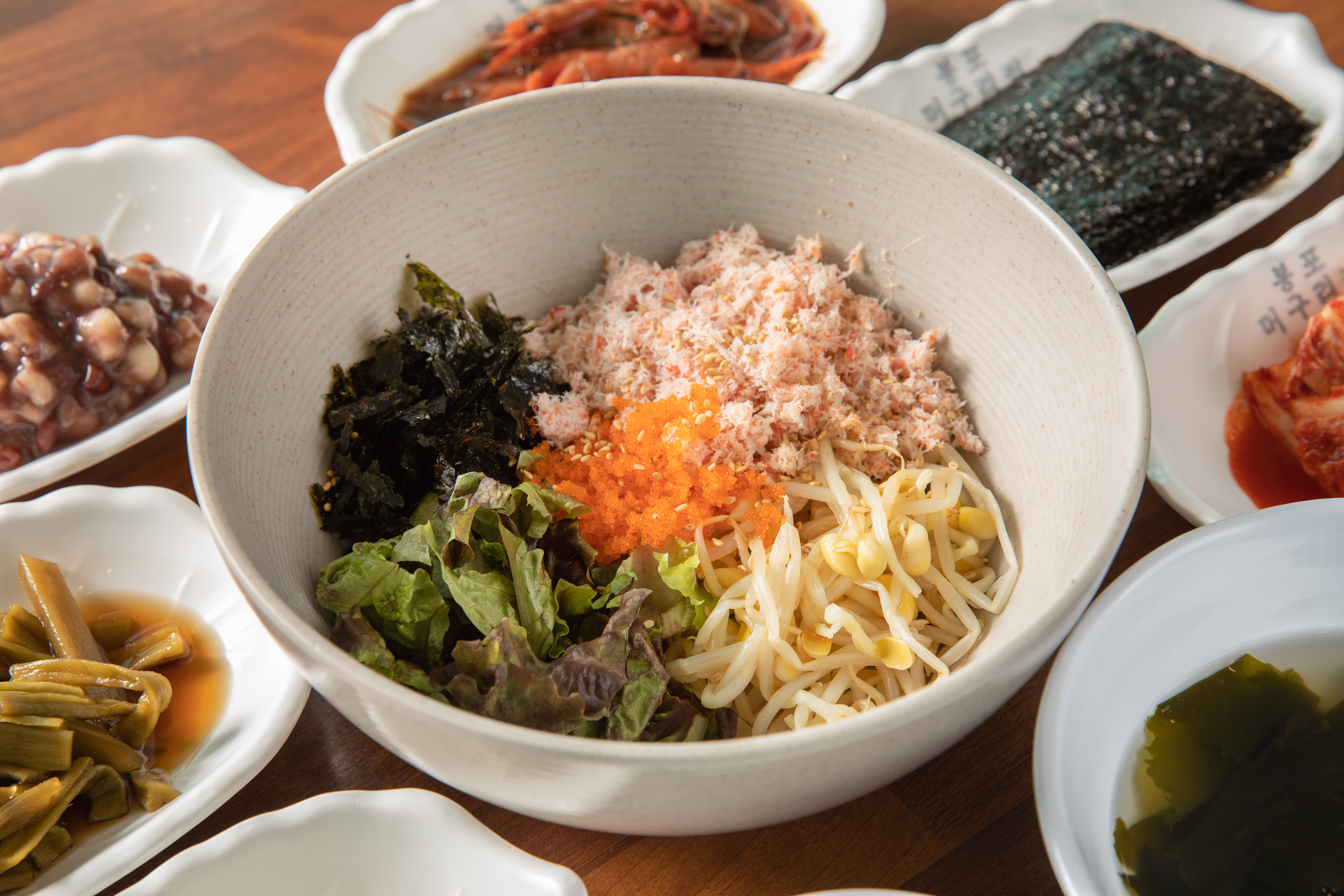 Red Snow Crab Bibimbap