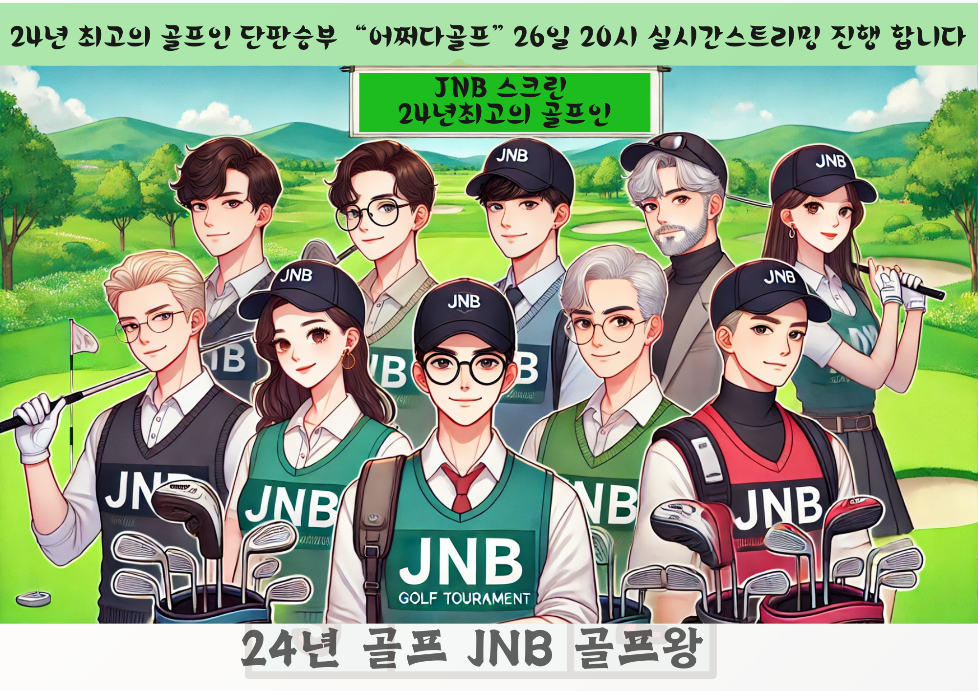 제이앤비스크린골프