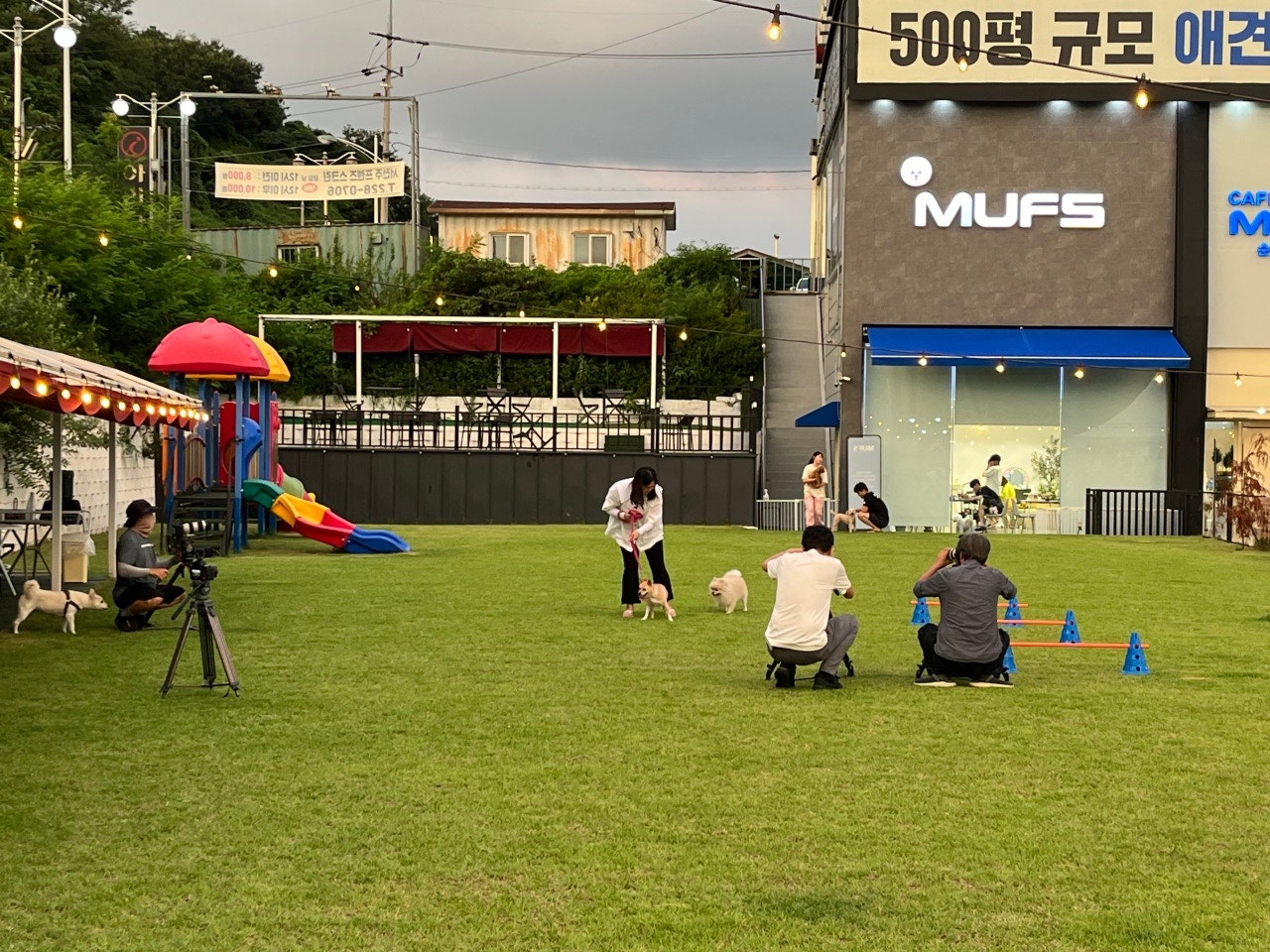 무프스 반려동물 동반 애견카페