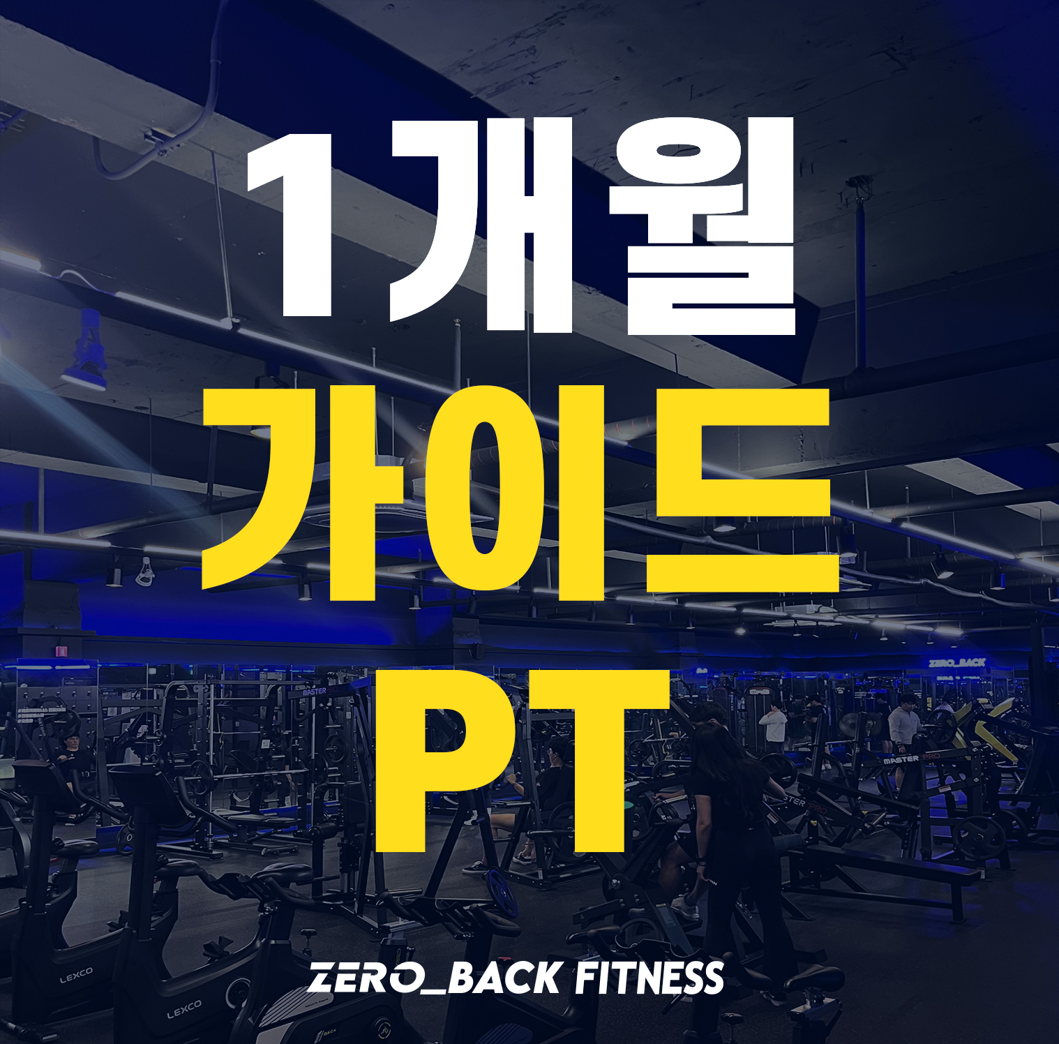 24시 헬스 PT 제로백피트니스 진월점