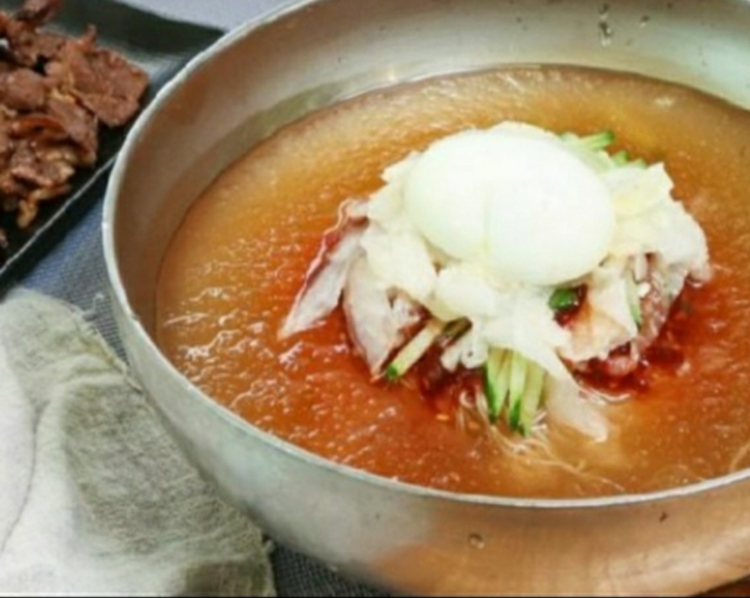 고수 숯불고기 주는 냉면&밀면 하단점