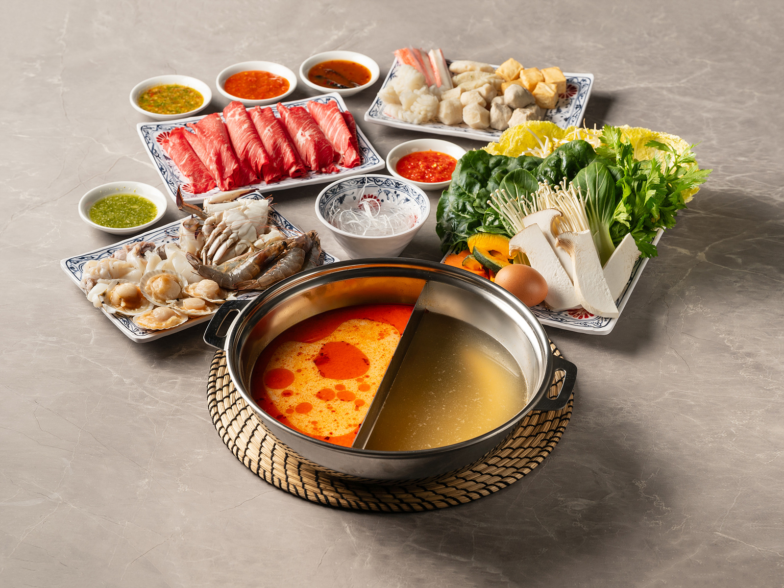 킹샤브샤브 설명사진