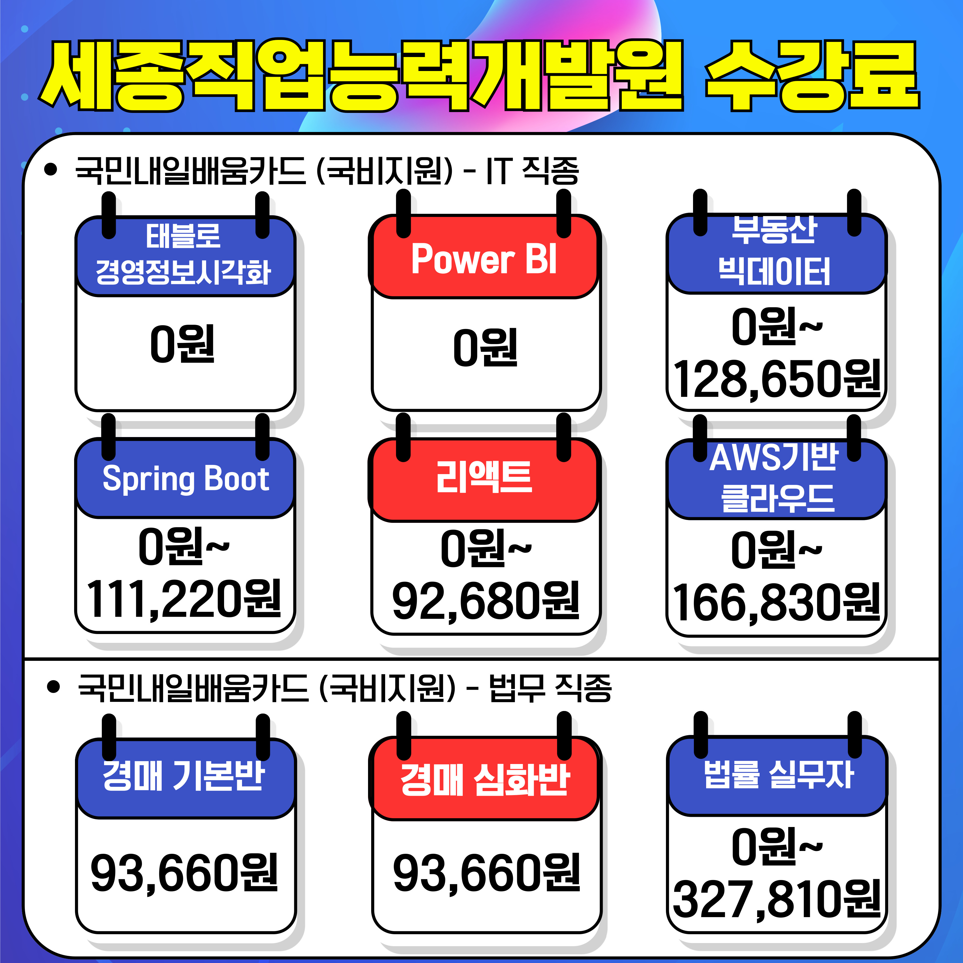 세종직업능력개발원
