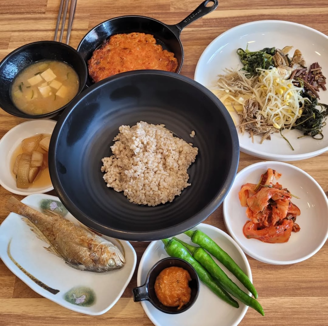 이복주보리밥