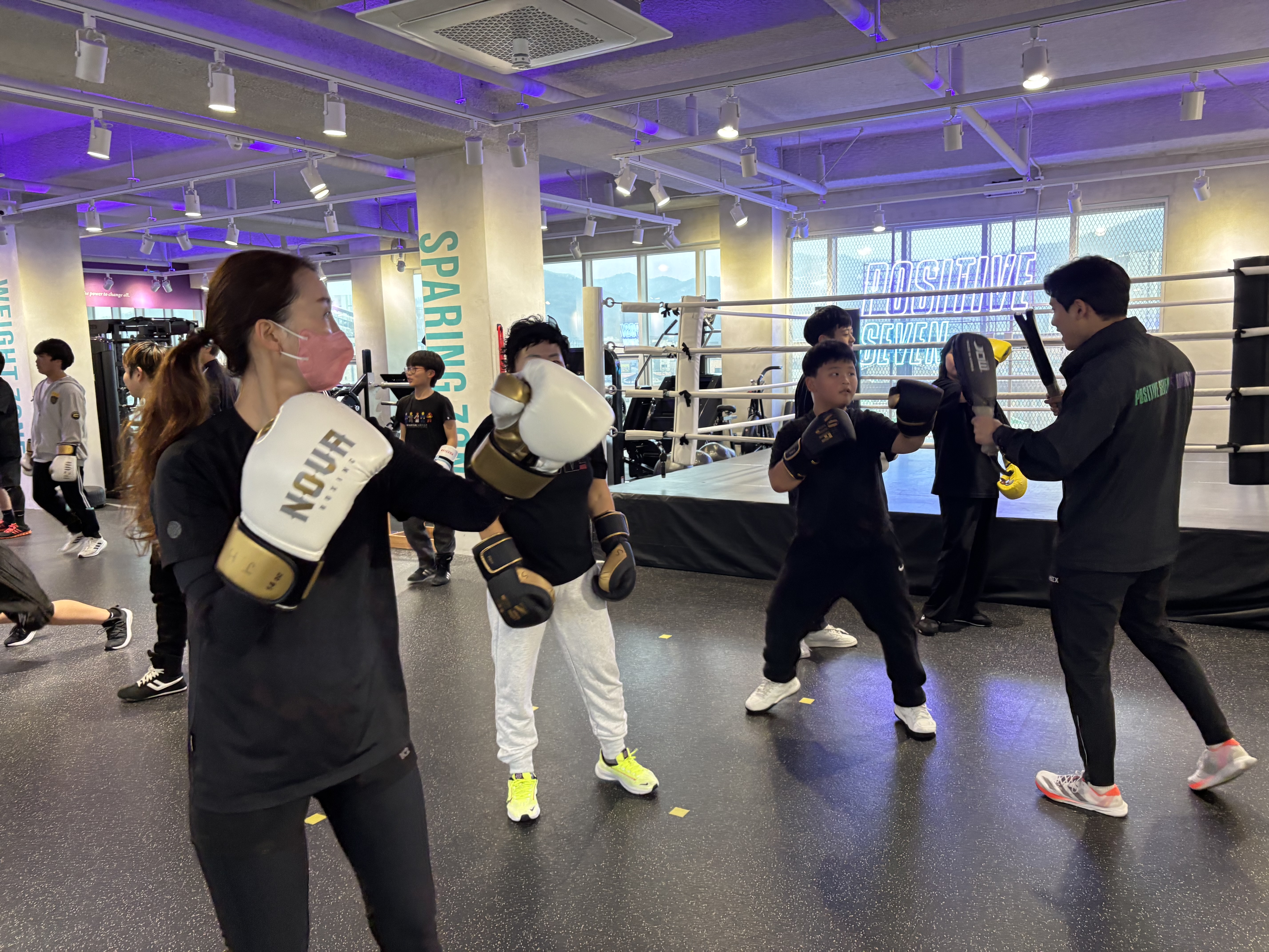 경기도 용인시 처인구 복싱체육관 Positive seven Boxing gym(P7) 내부 모습 4
