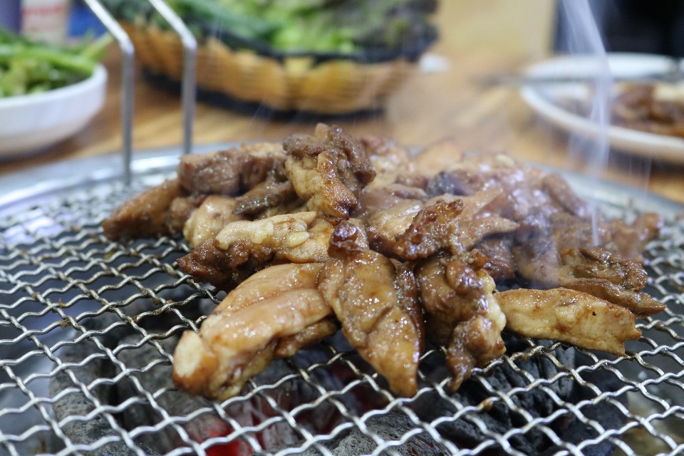 장가네 숯불 닭갈비 닭발